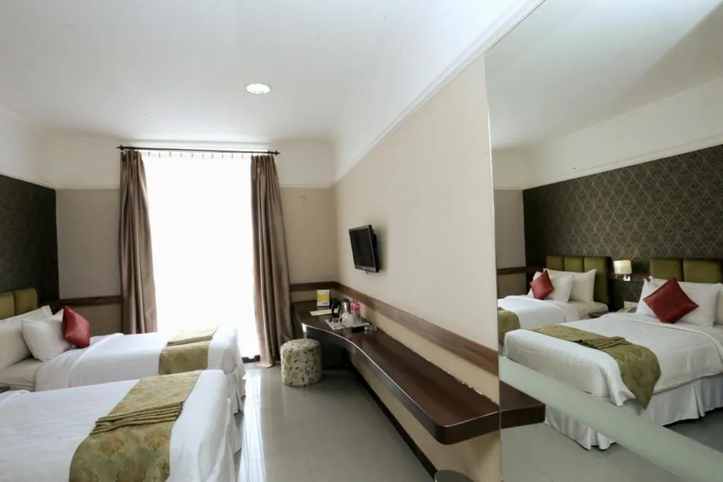 Bed in Amarelo Hotel Solo