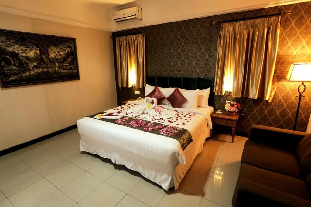 Bed in Amarelo Hotel Solo