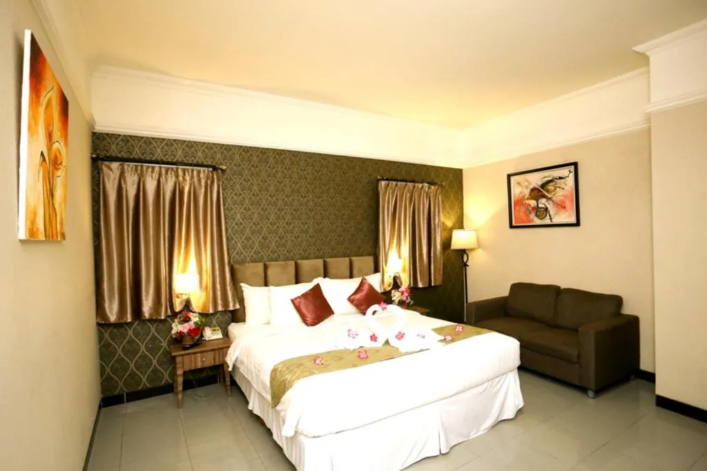 Bed in Amarelo Hotel Solo