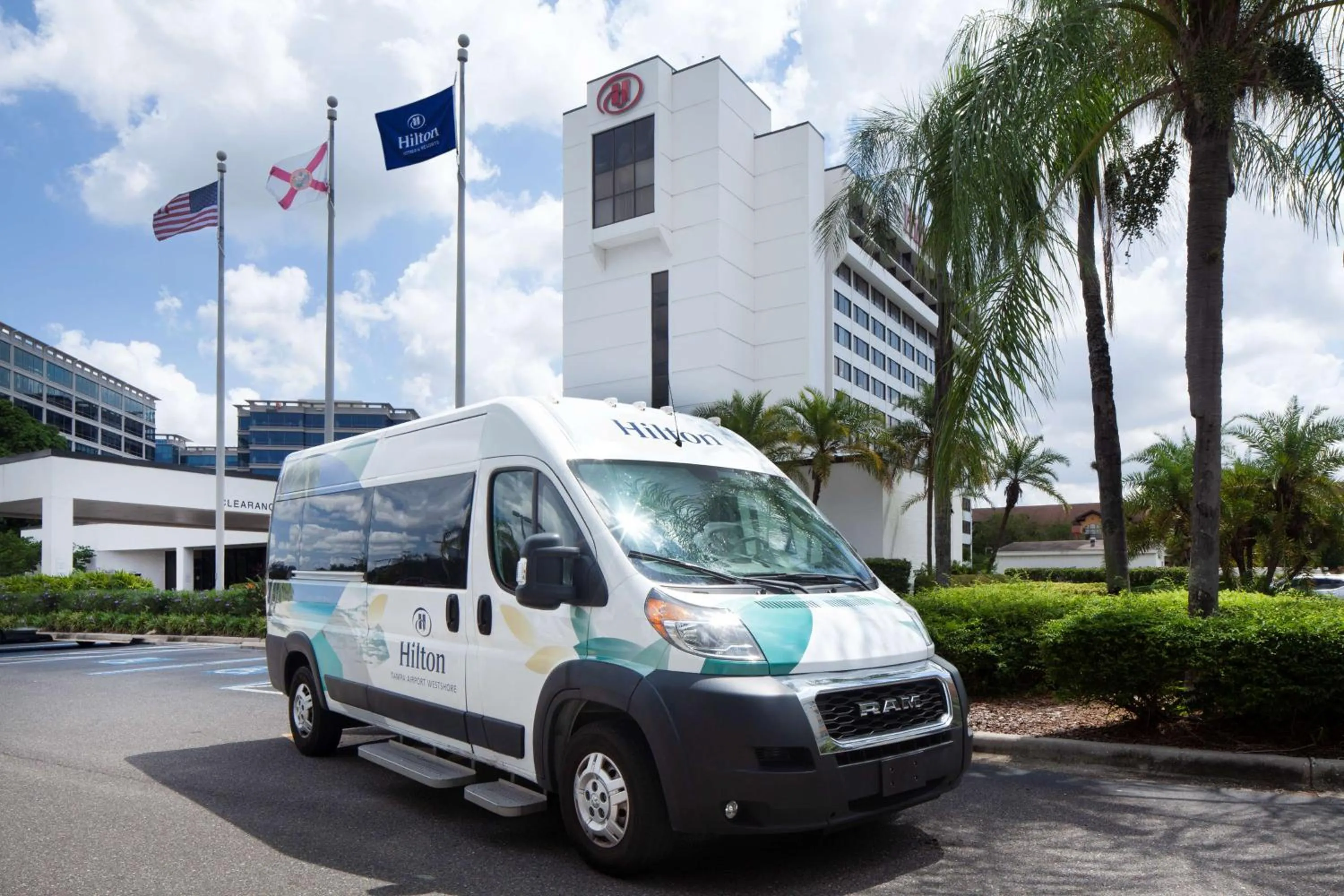 Property building in Hilton Tampa Airport Westshore