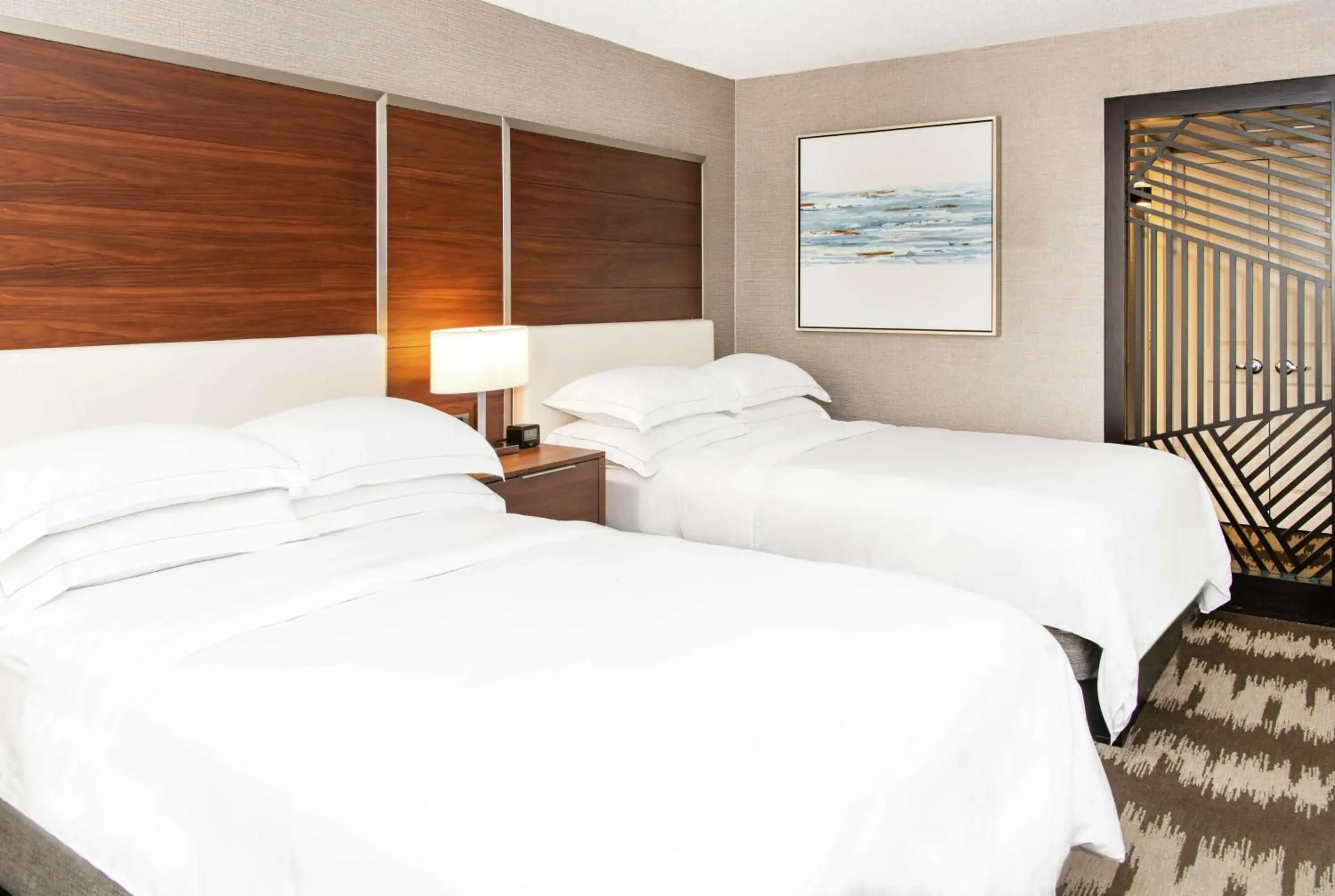 Double Room with Two Double Beds in Hilton Tampa Airport Westshore Double Room with Two Double Beds in Hilton Tampa Airport Westshore