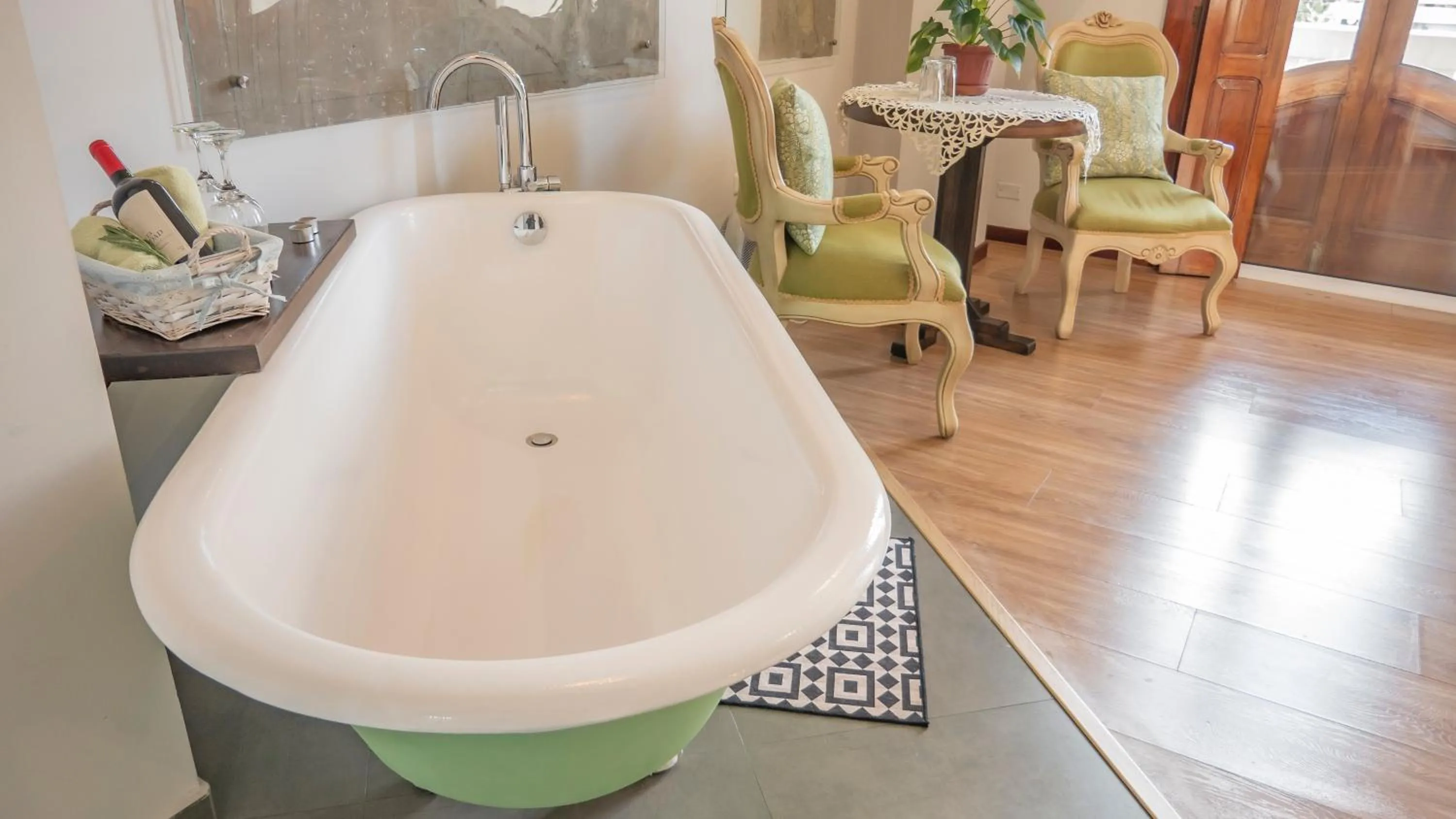 Bath in Boutique Hotel in Quito Hotel Casona 1914