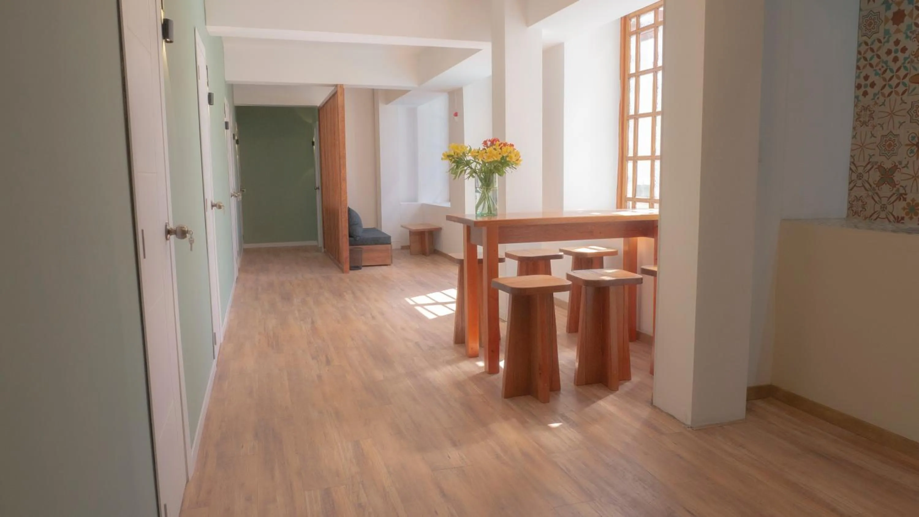 Communal kitchen in Boutique Hotel in Quito Hotel Casona 1914