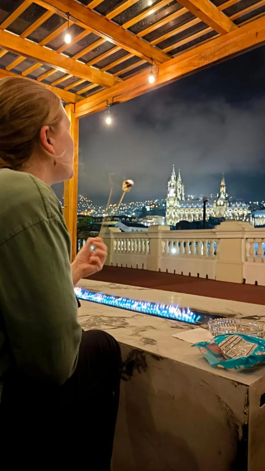 Balcony/Terrace in Boutique Hotel in Quito Hotel Casona 1914