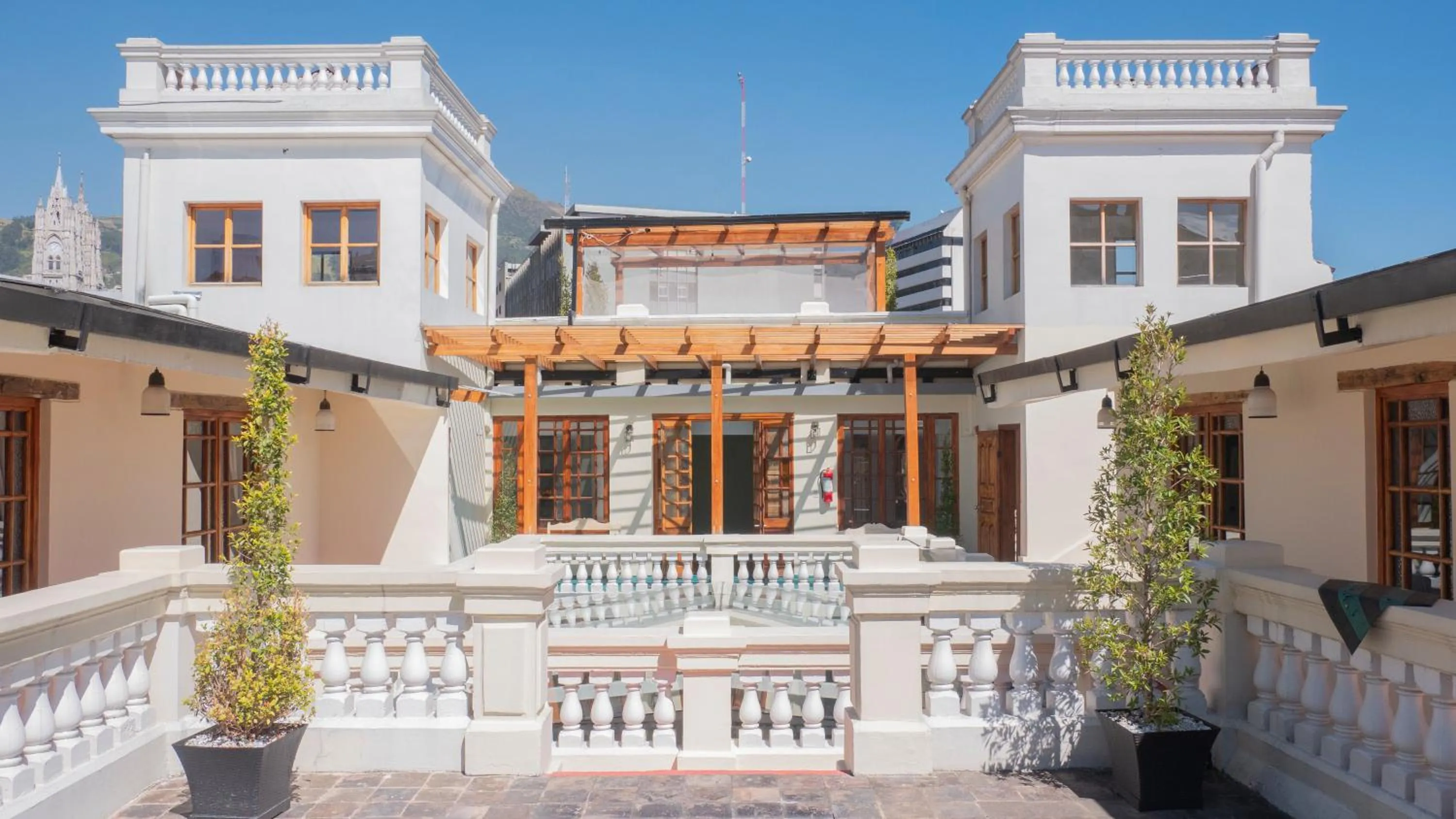 View (from property/room) in Boutique Hotel in Quito Hotel Casona 1914