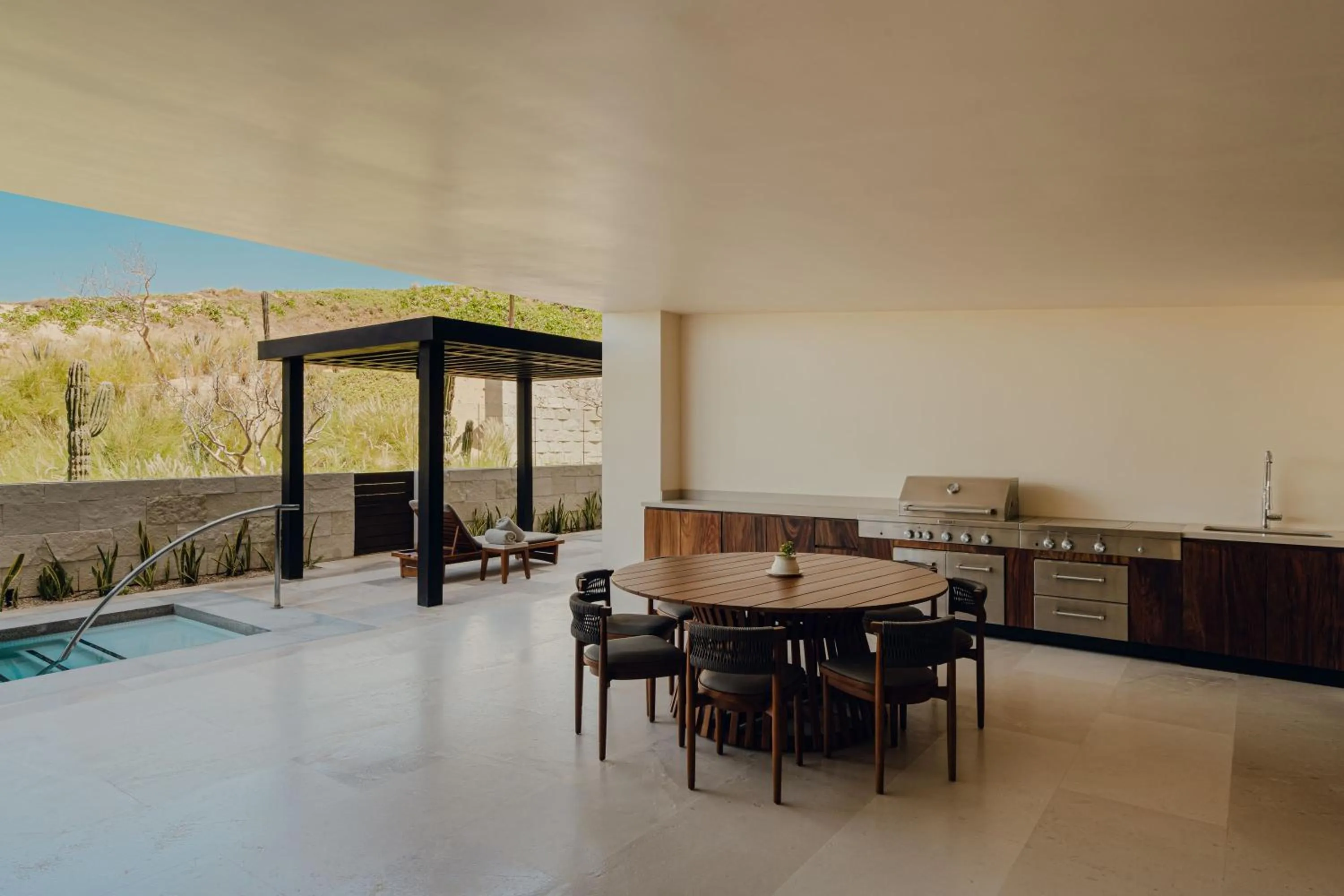 Balcony/Terrace in Nobu Hotel Los Cabos