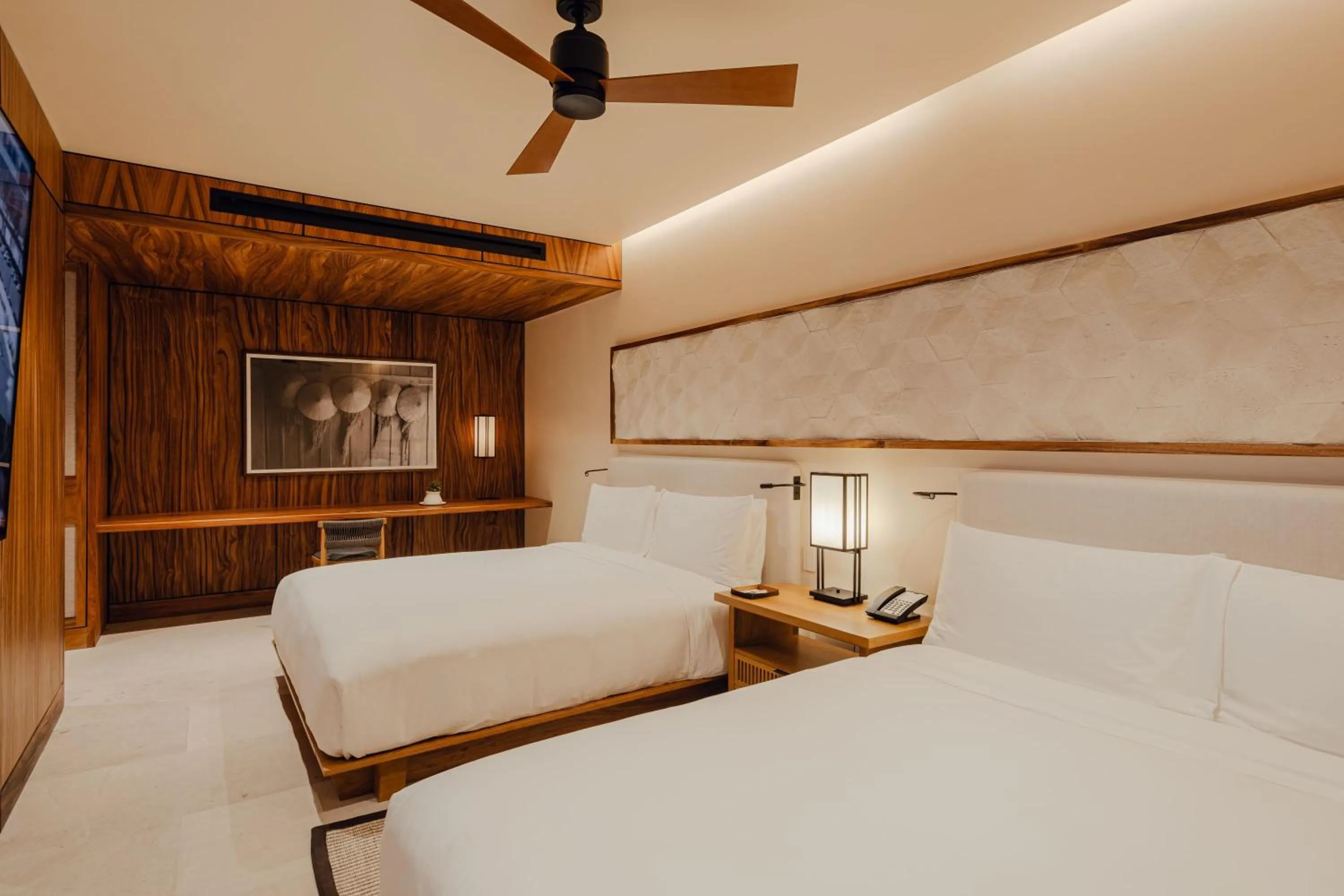 Bedroom, Bed in Nobu Hotel Los Cabos