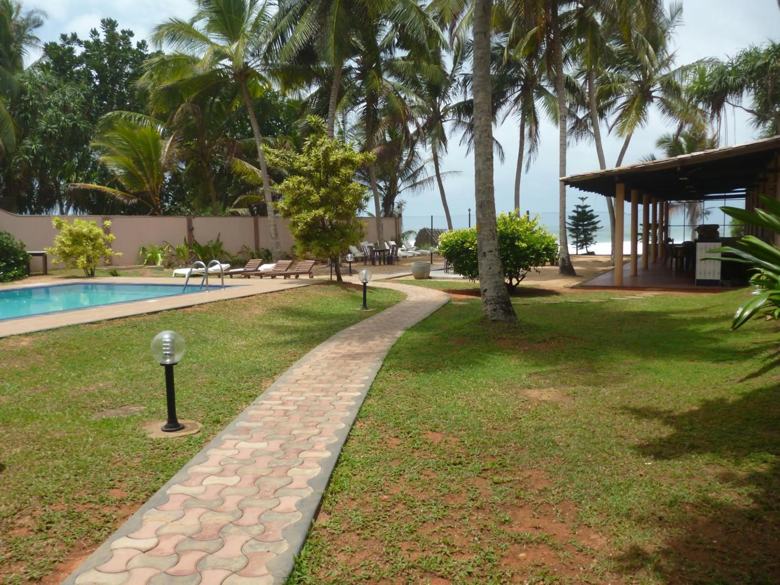 Garden in Hotel Ocean View Cottage