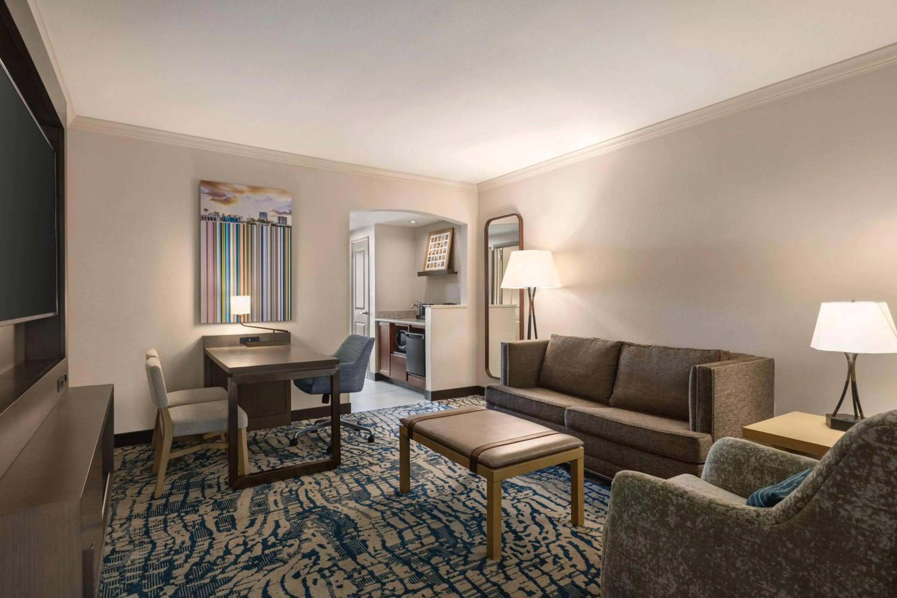 Bedroom in Embassy Suites by Hilton Tampa Downtown Convention Center