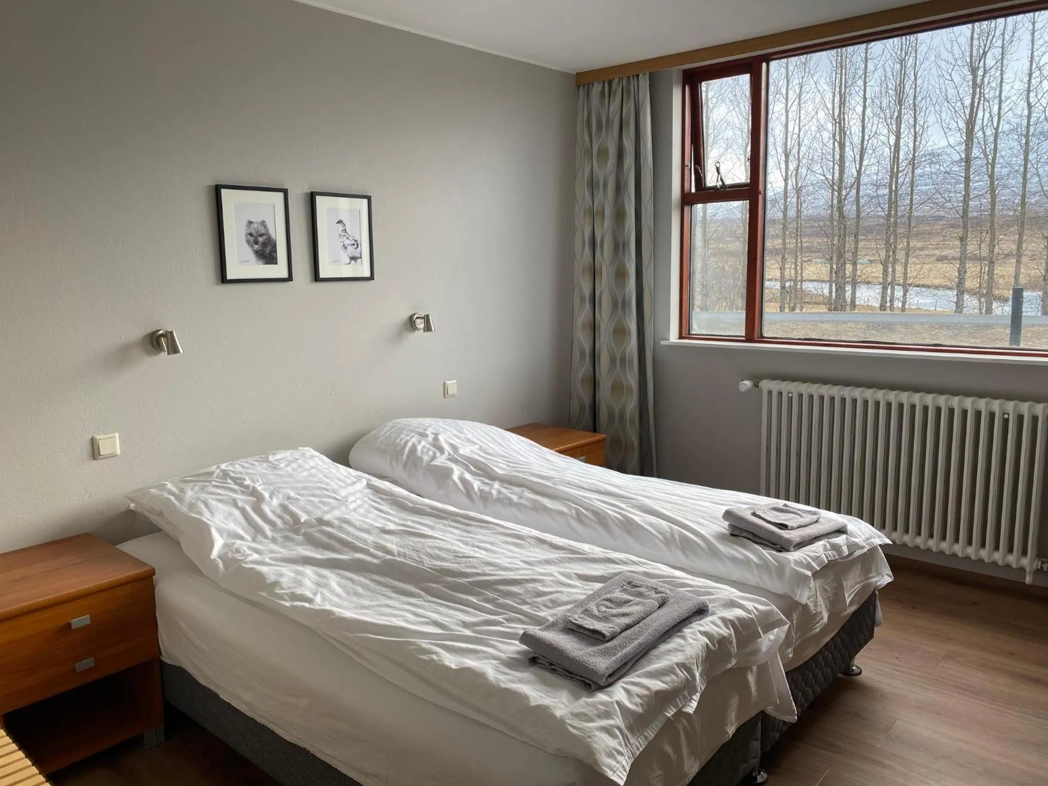 Property building, Bed in Bakkaflöt Guesthouse