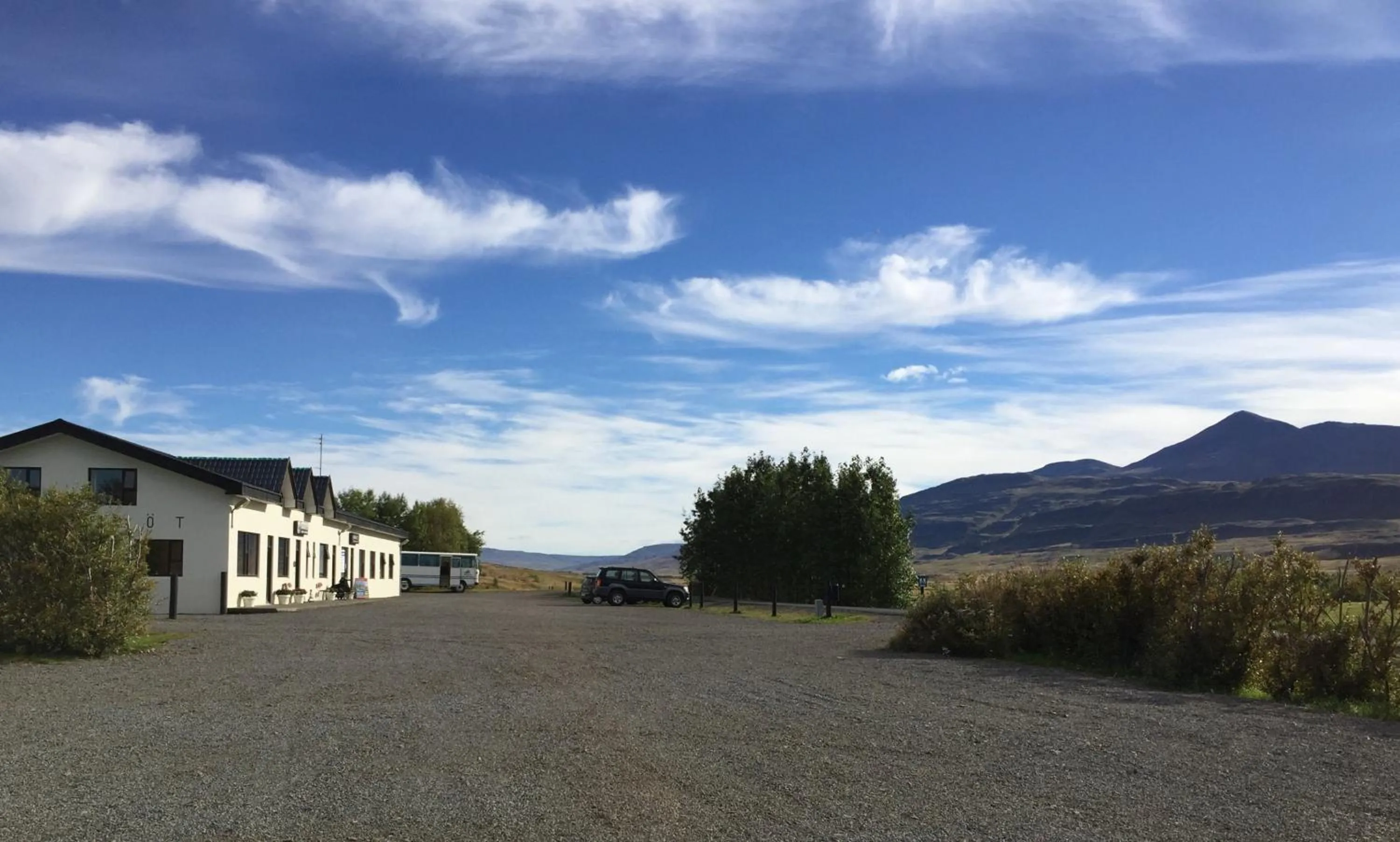 Property building in Bakkaflöt Guesthouse