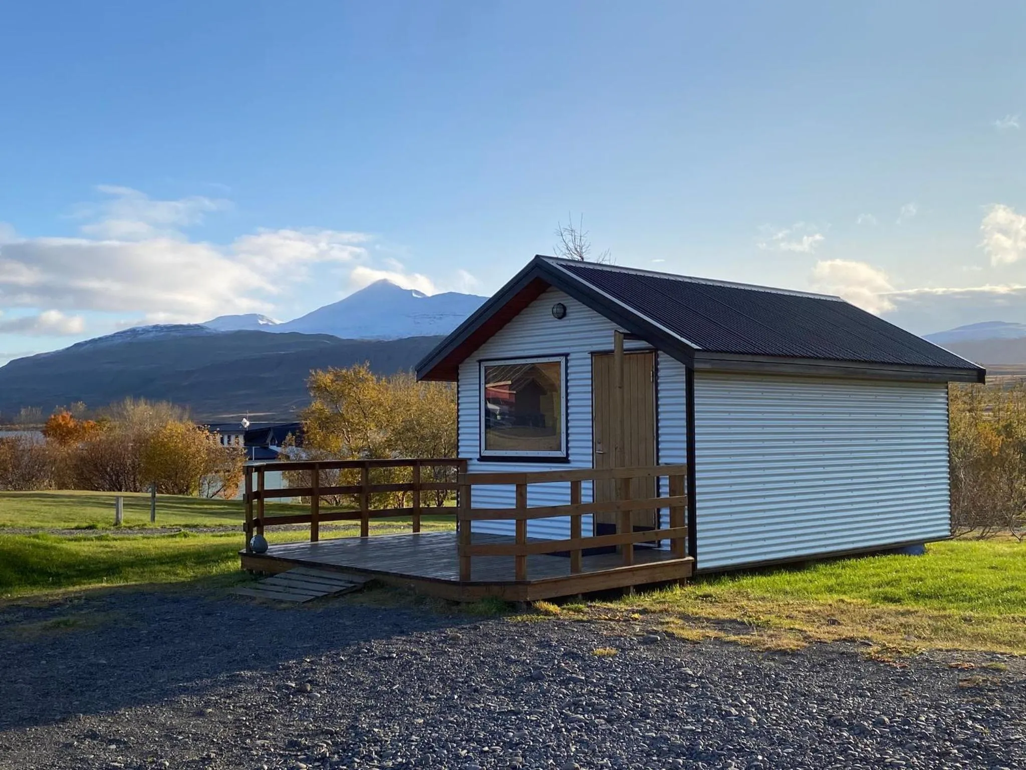 Property building in Bakkaflöt Guesthouse