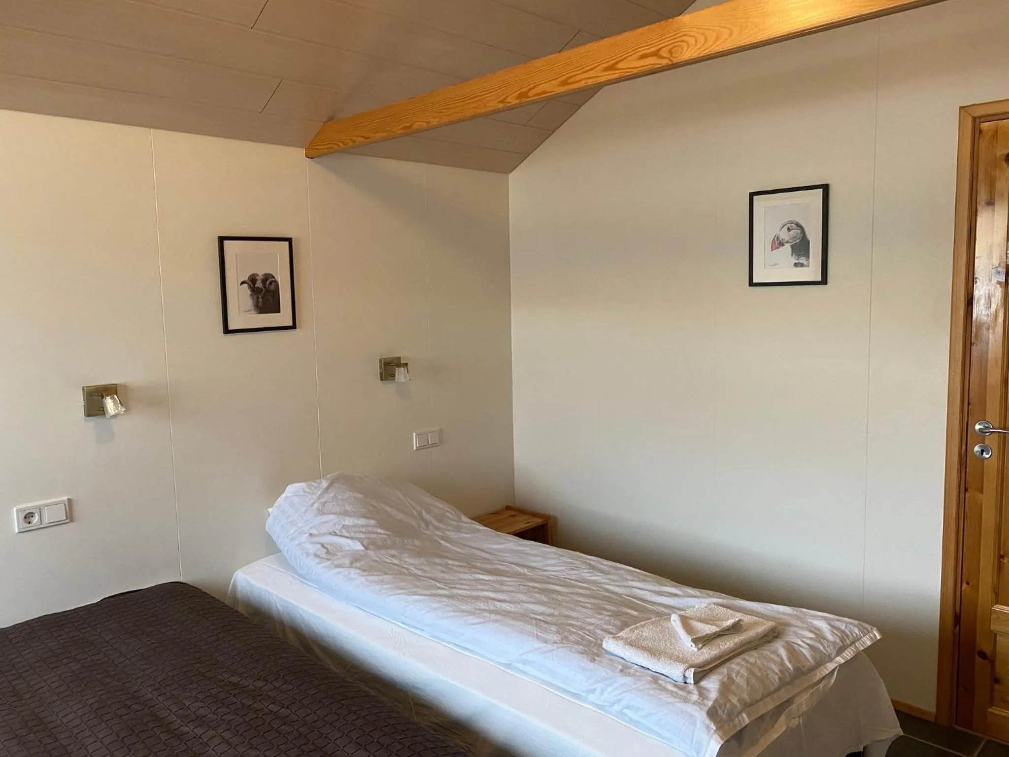 Photo of the whole room, Bed in Bakkaflöt Guesthouse