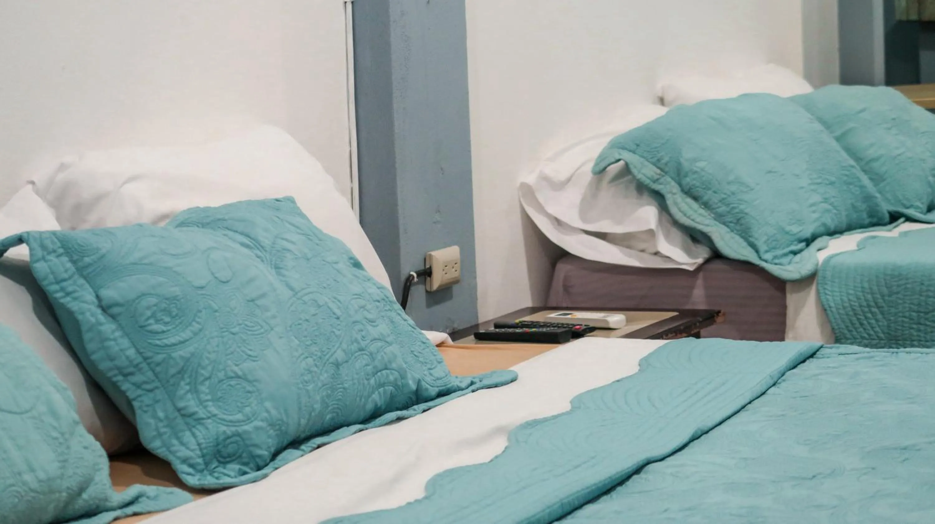 Bed in Hotel Hoja de Oro Corcovado