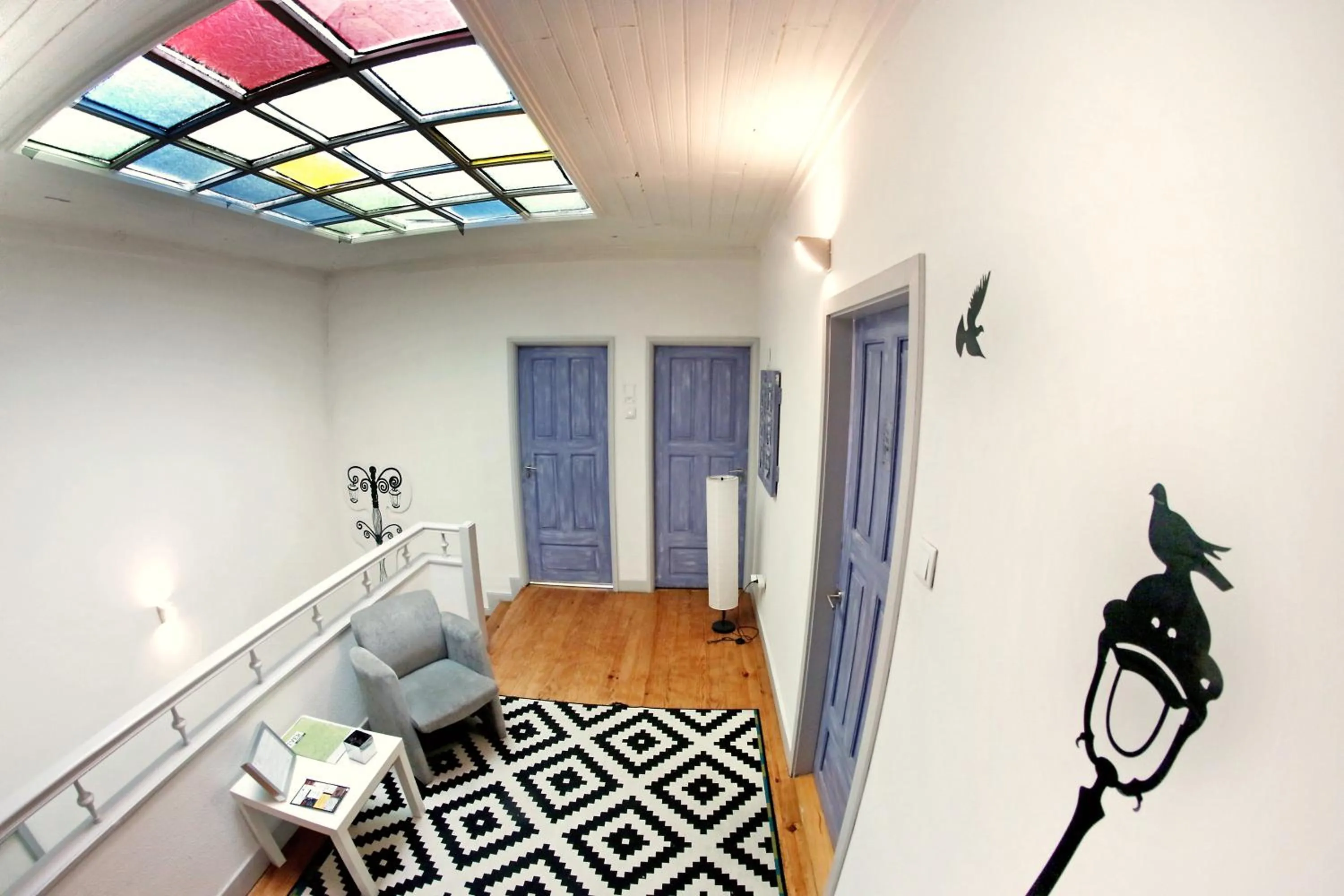 Seating area, Bed in My Hostel