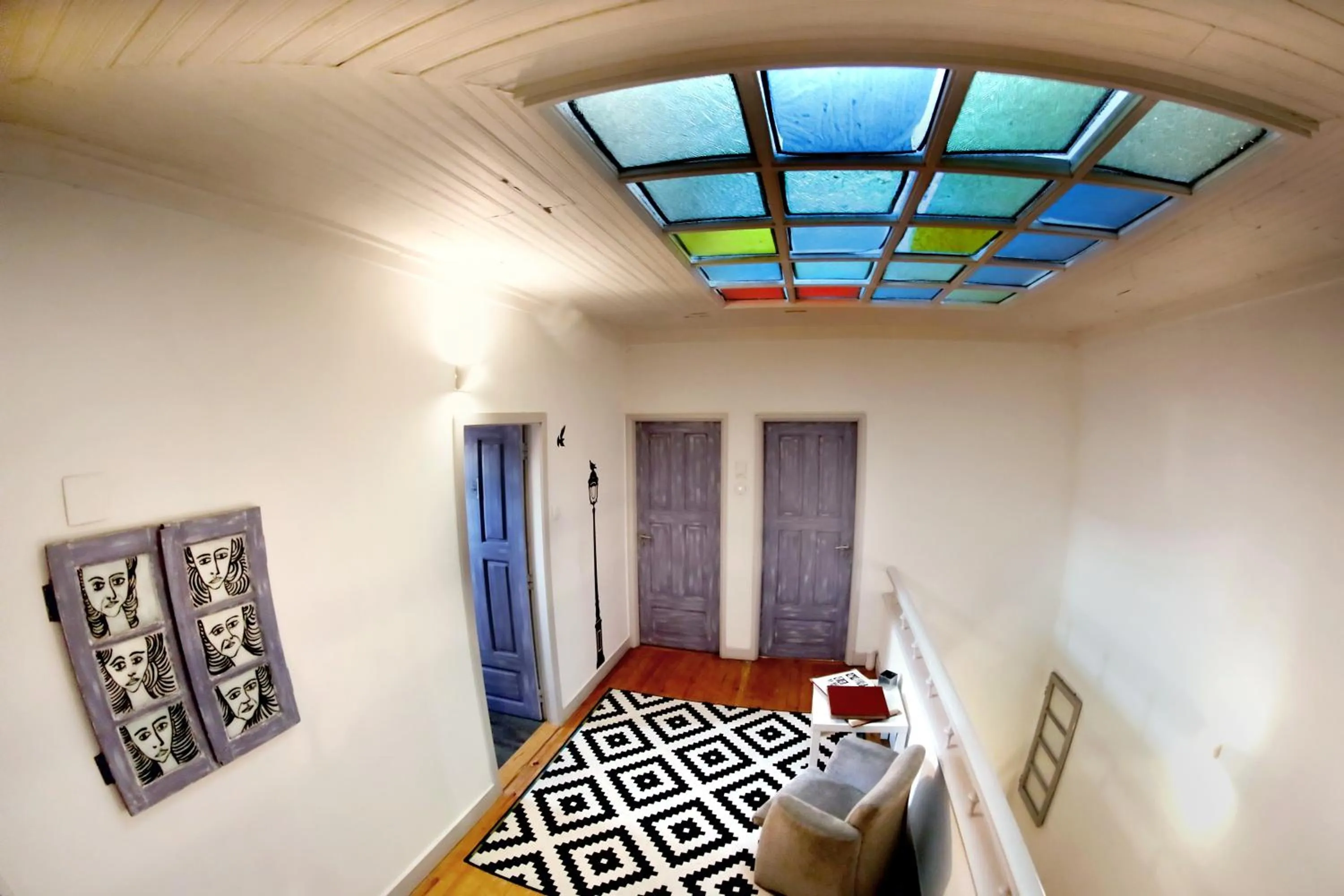 Seating area, Bed in My Hostel