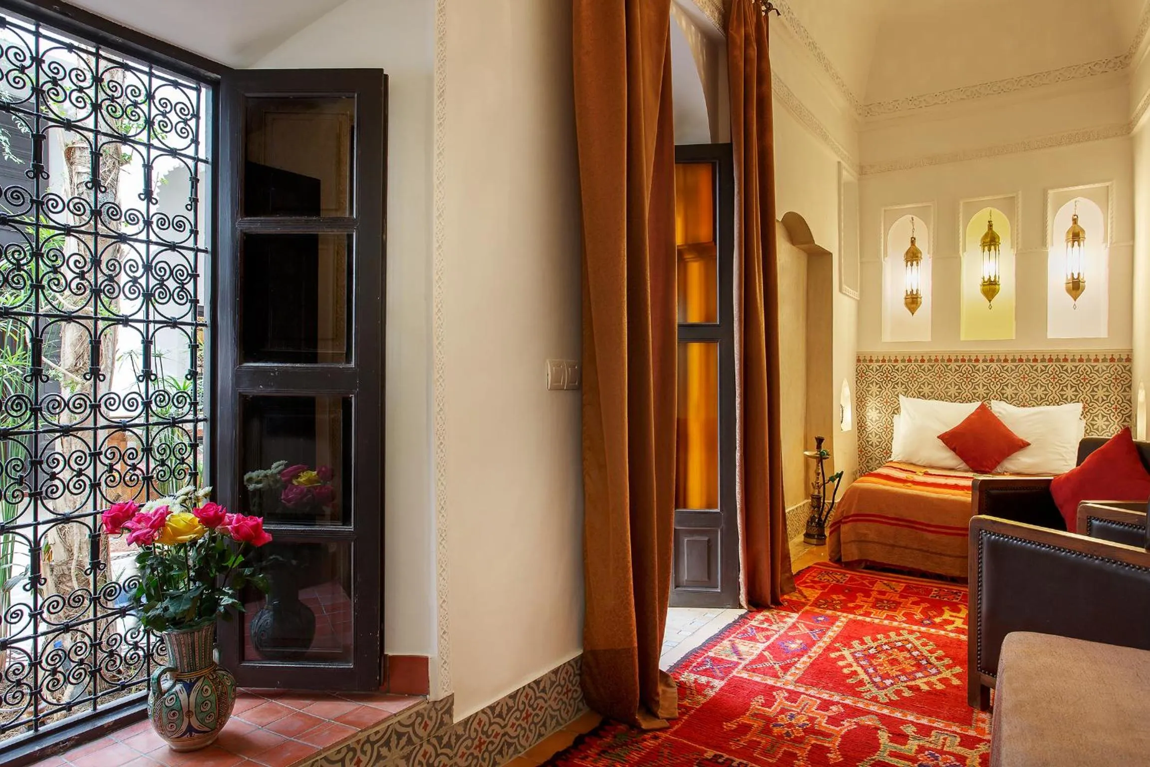 Bedroom, Bed in Riad Swaka