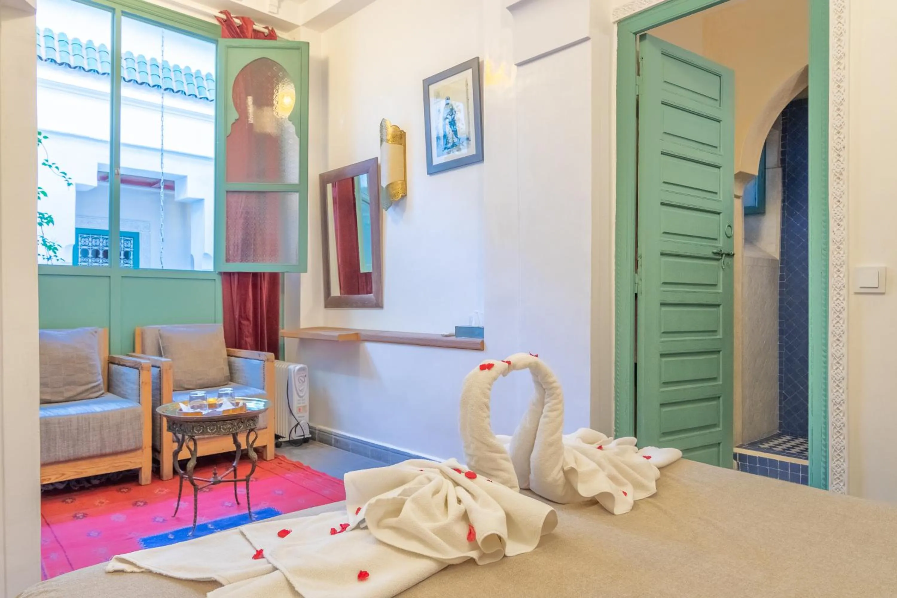 Bedroom, Bed in Riad Swaka