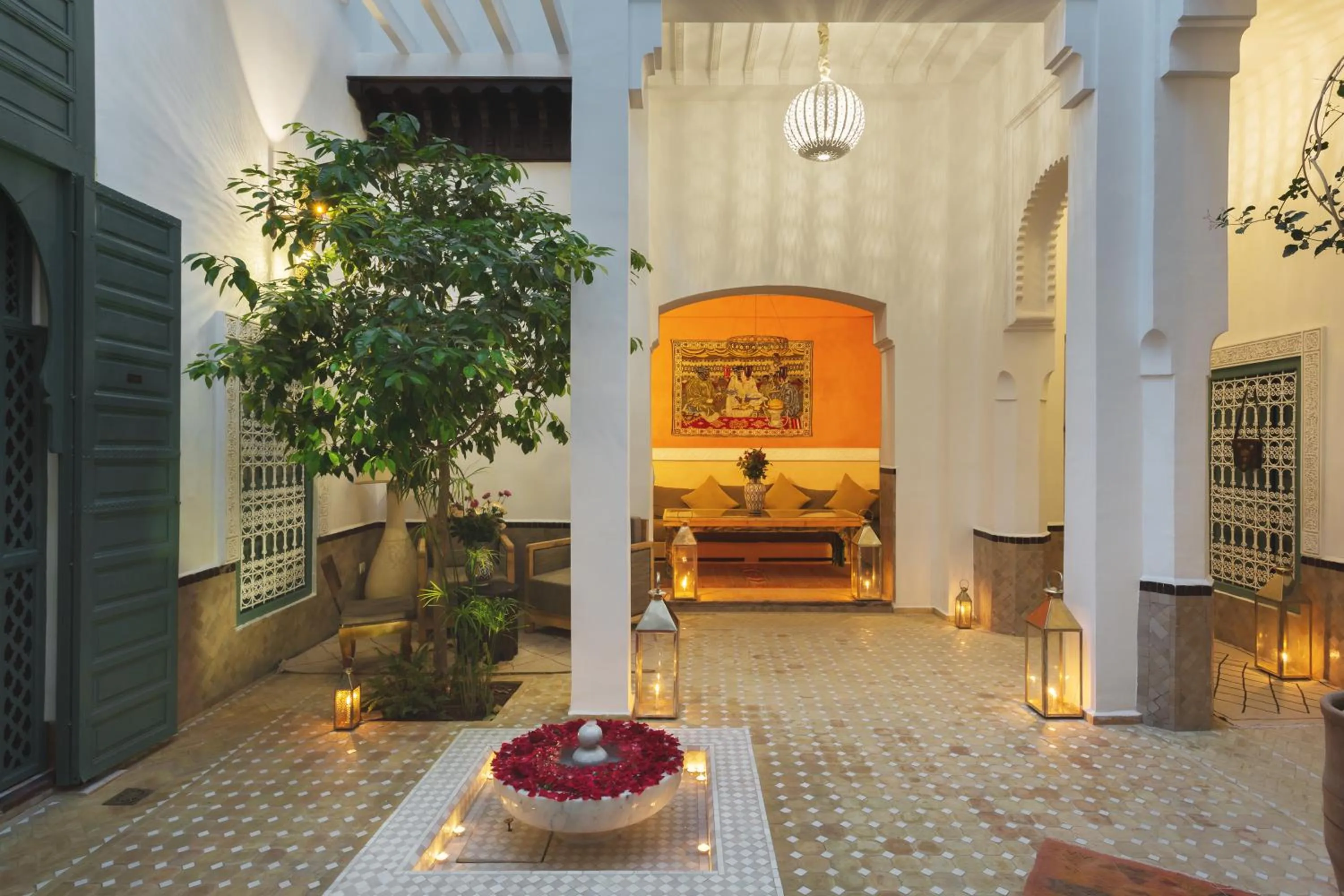 Patio in Riad Swaka