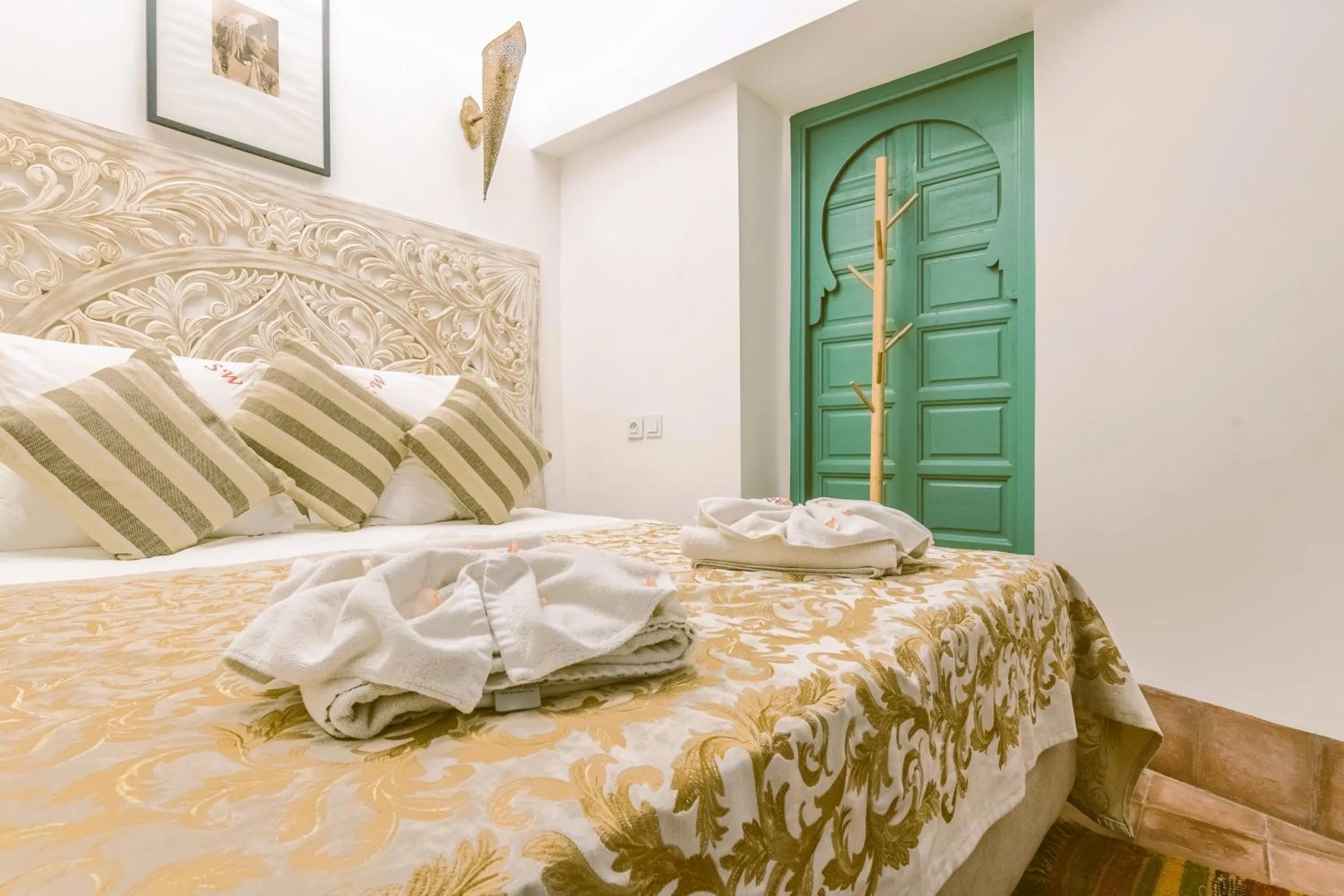 Photo of the whole room, Bed in Riad Swaka