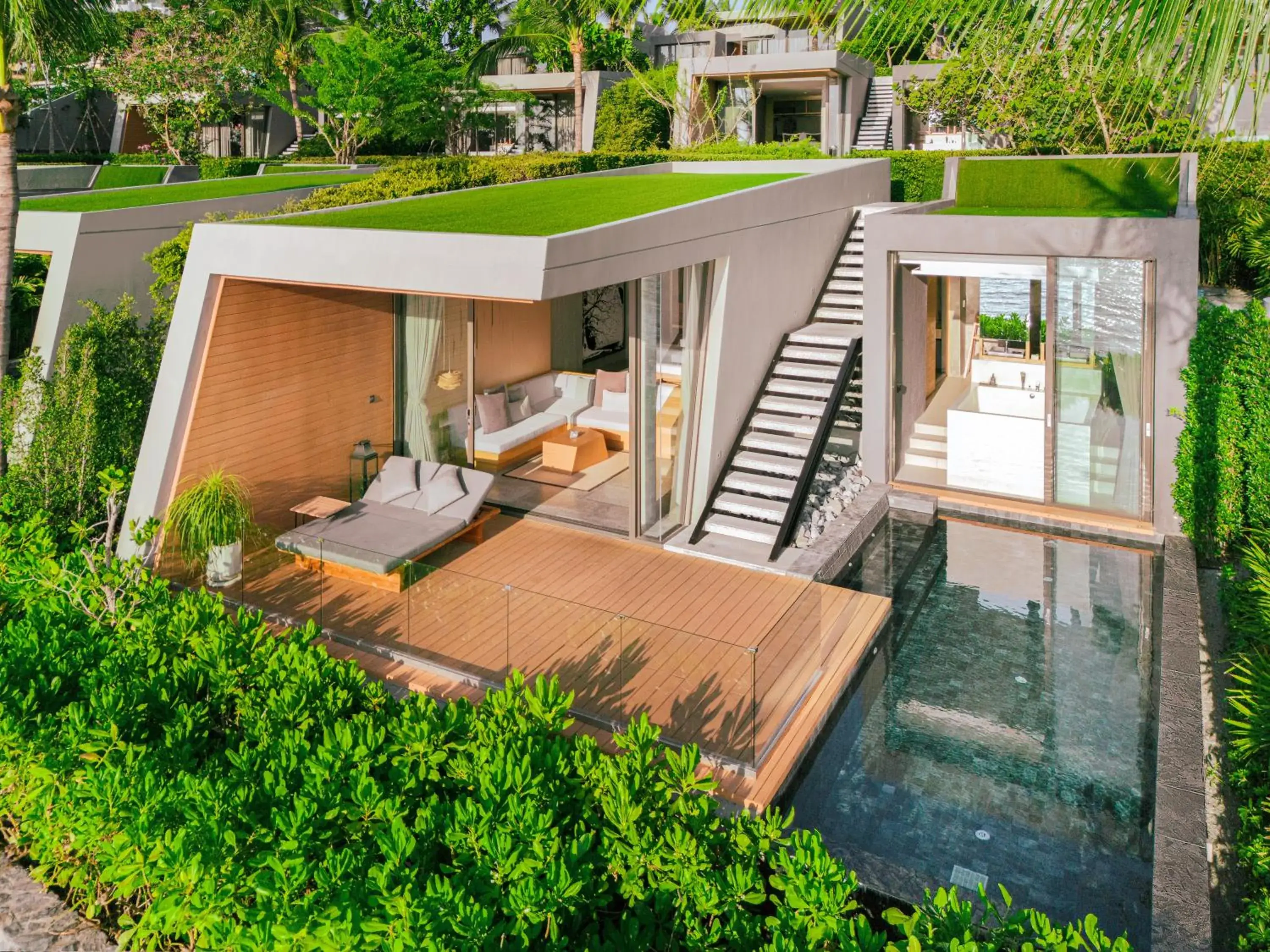 Beachfront Grand Pool Villa in MASON Beachfront Grand Pool Villa in MASON