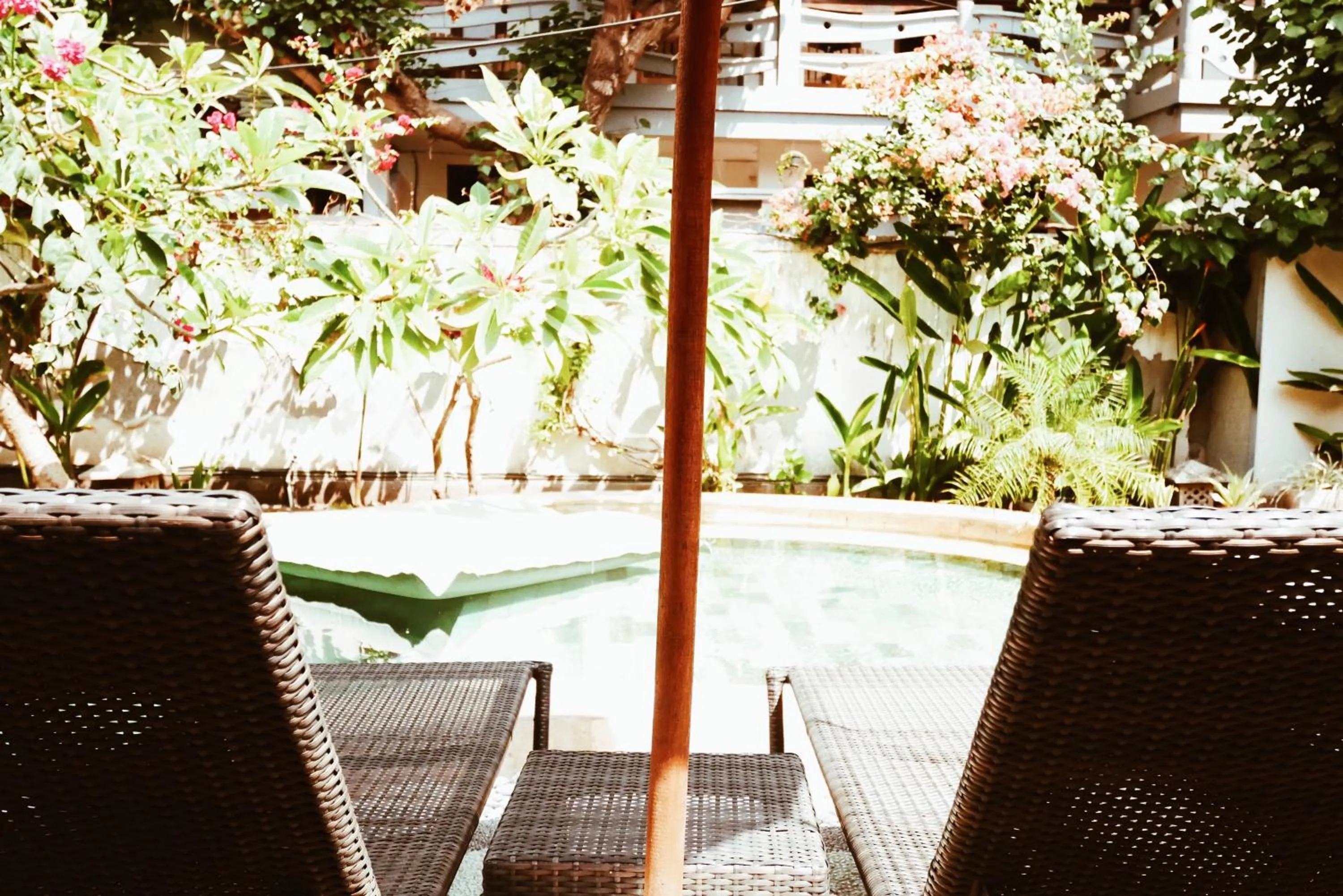 Patio in Kalua Boutique Bungalows