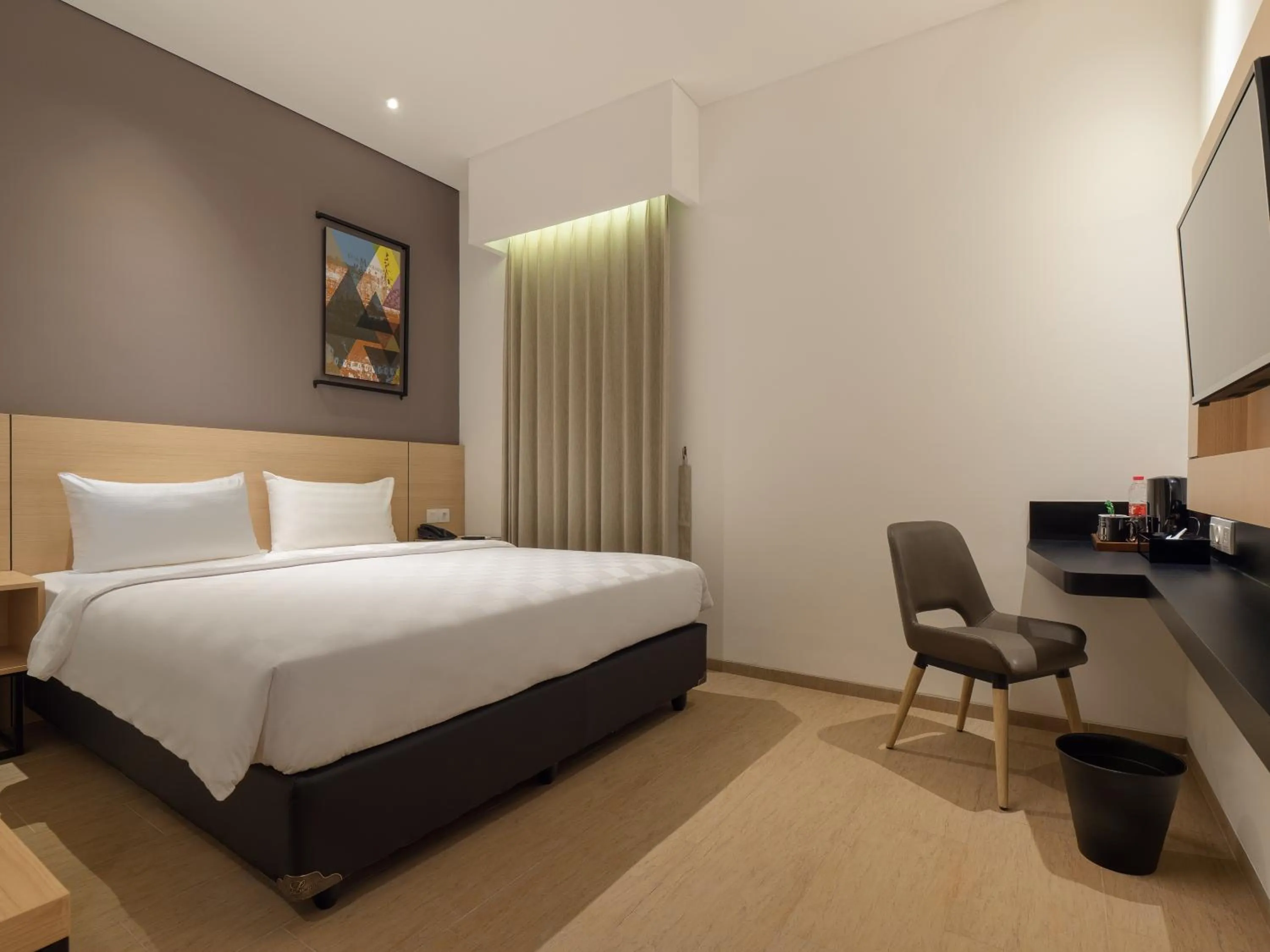 Bedroom, Bed in Hotel 88 Blok M Jakarta By WH
