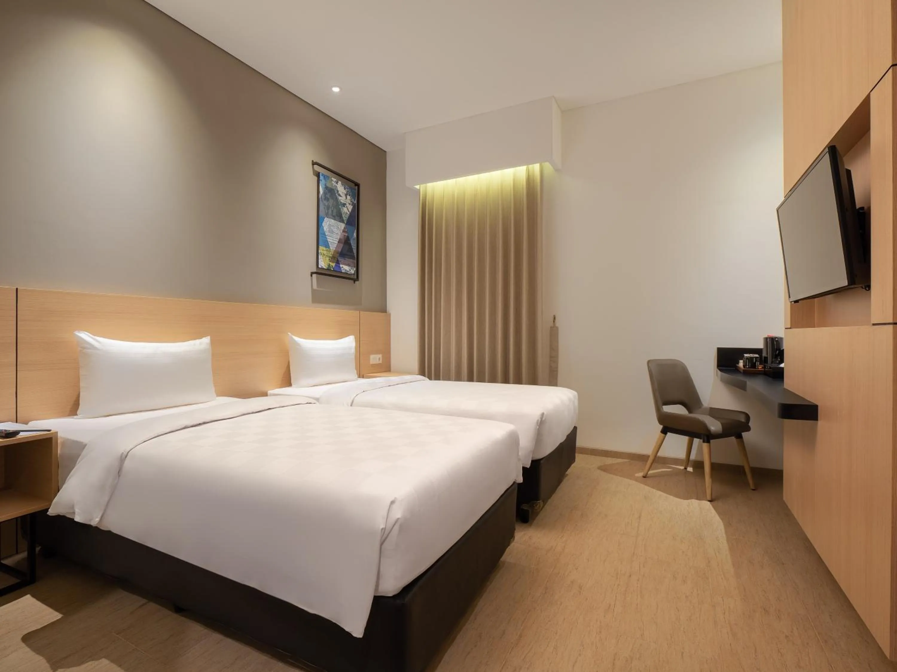 Bedroom, Bed in Hotel 88 Blok M Jakarta By WH