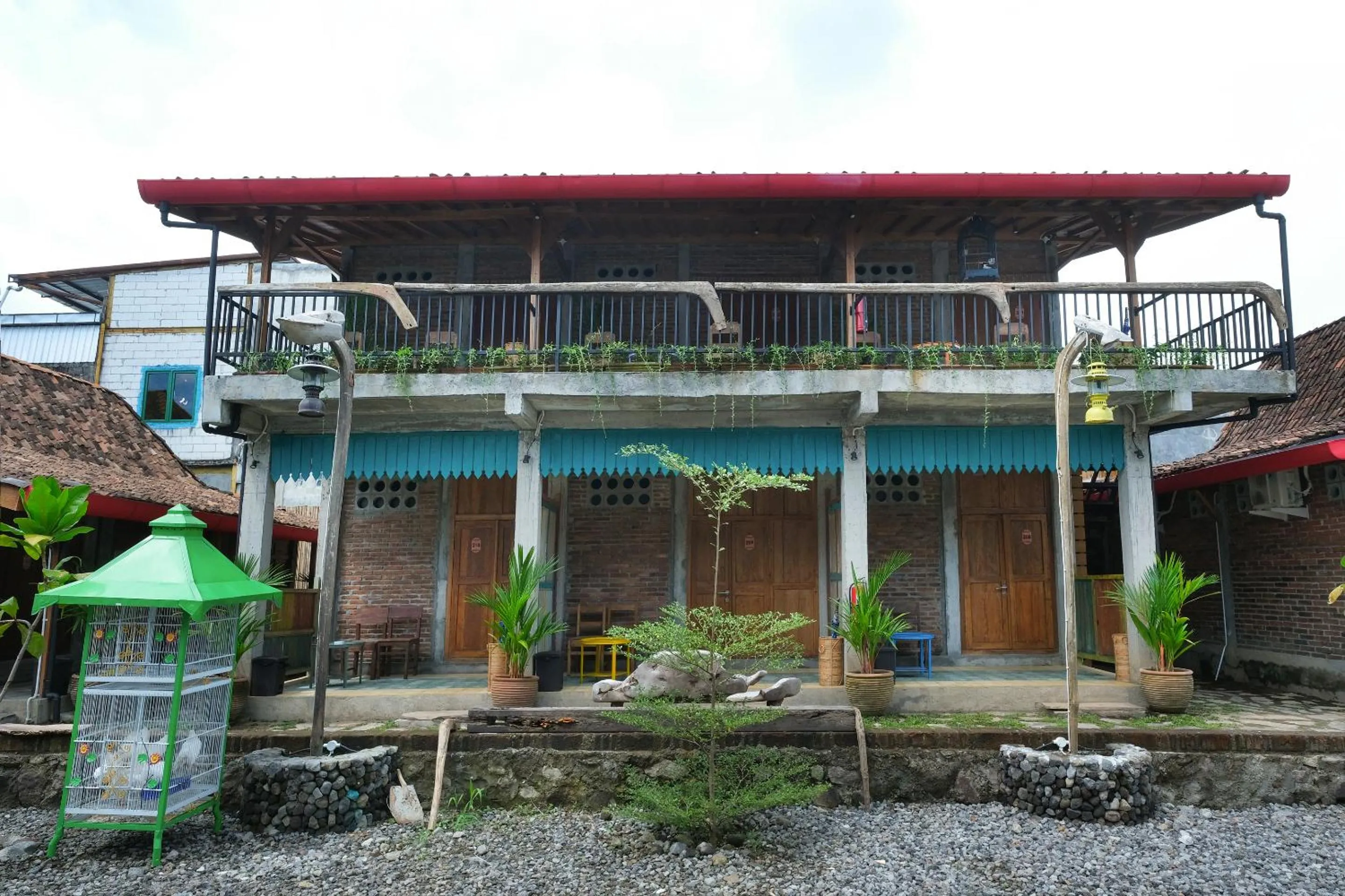 Balcony/Terrace in Kampung Lawasan Heritage Cottage