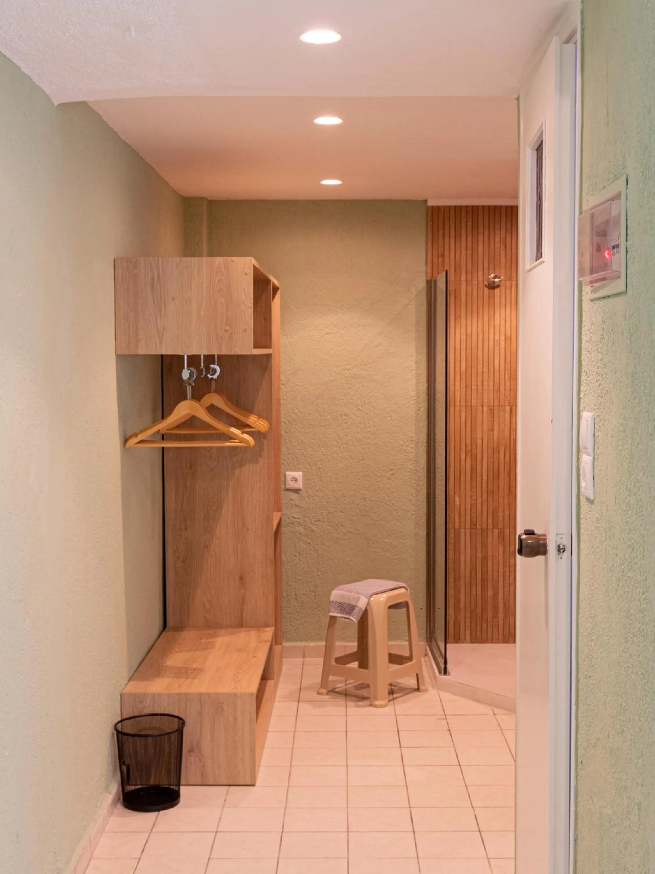 wardrobe in Triton Authentic Cretan Hotel