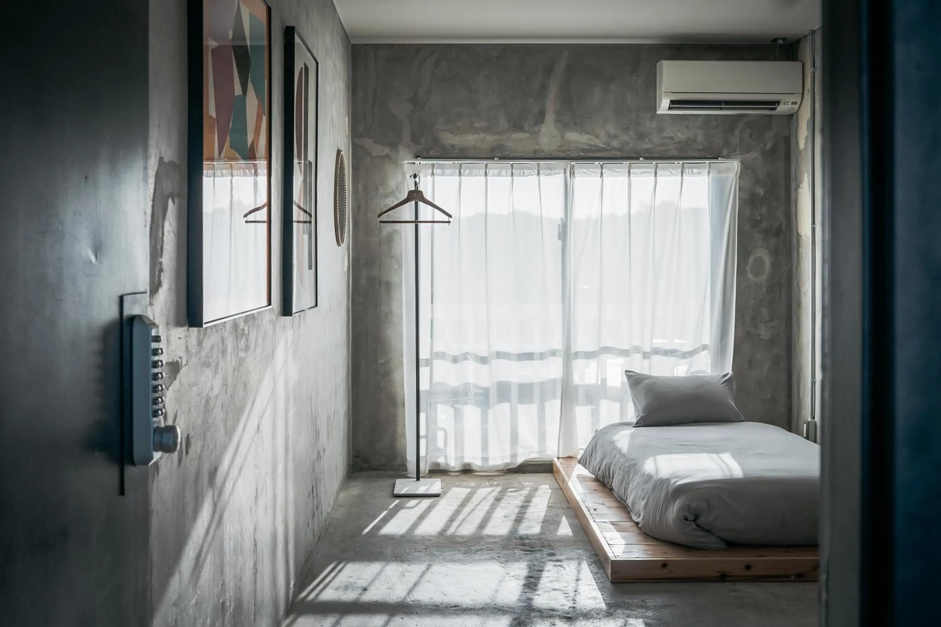 Bed in Yanbaru Hostel