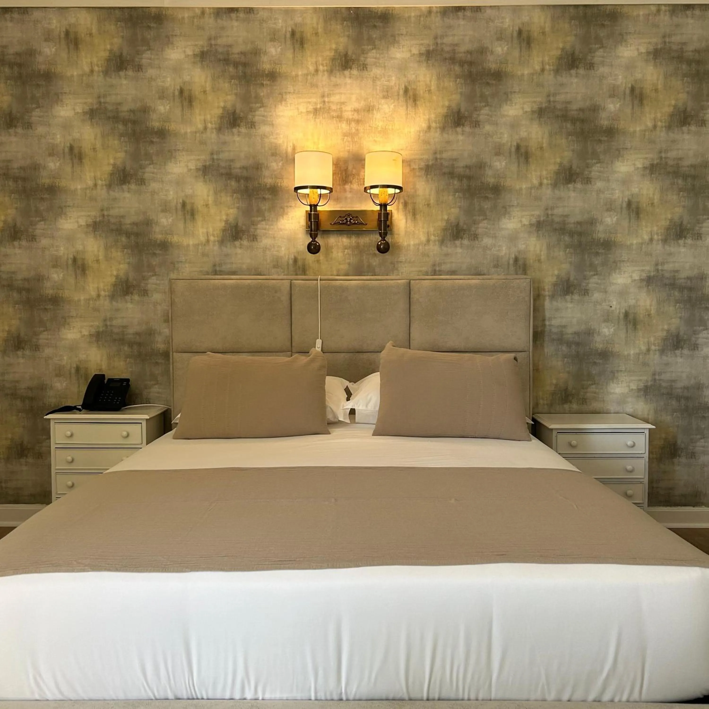 Bed in Hotel Joao Padeiro