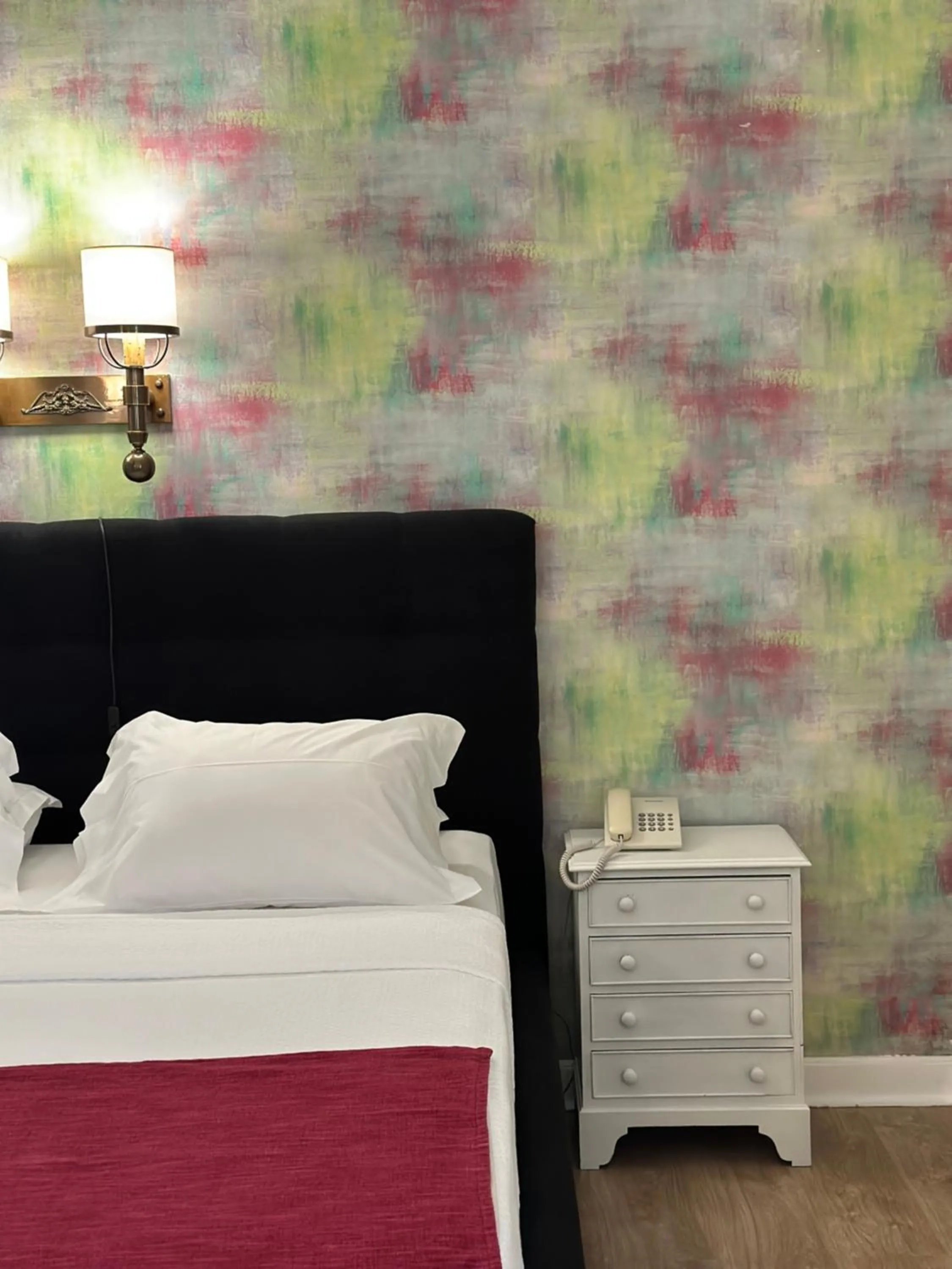 Bed in Hotel Joao Padeiro