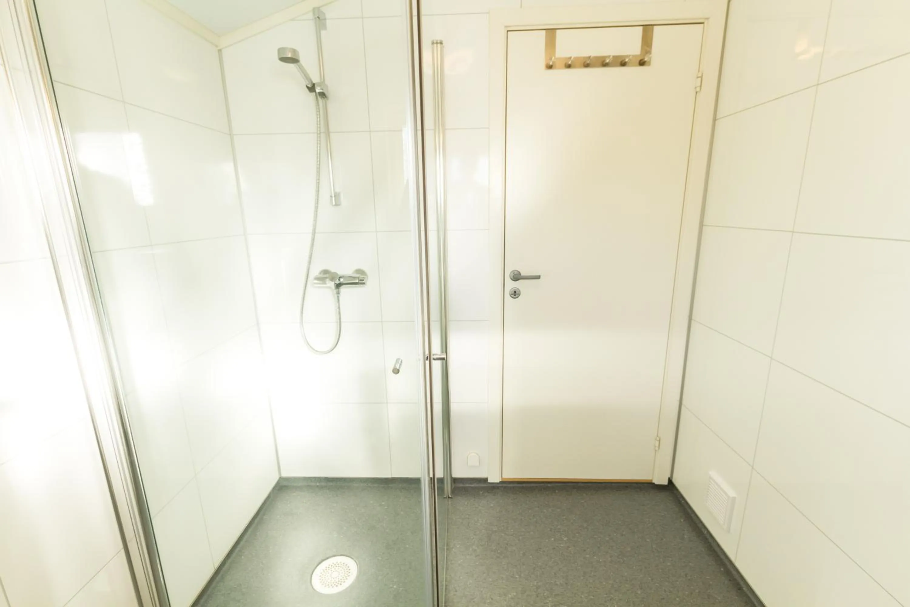 Bathroom in Sveastranda Camping