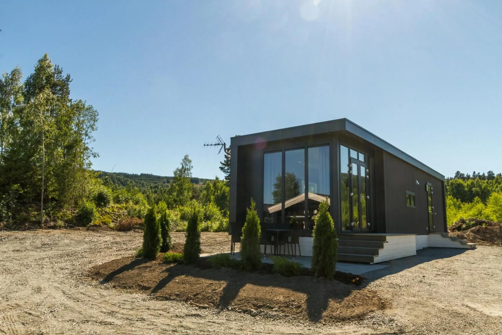 Property building in Sveastranda Camping
