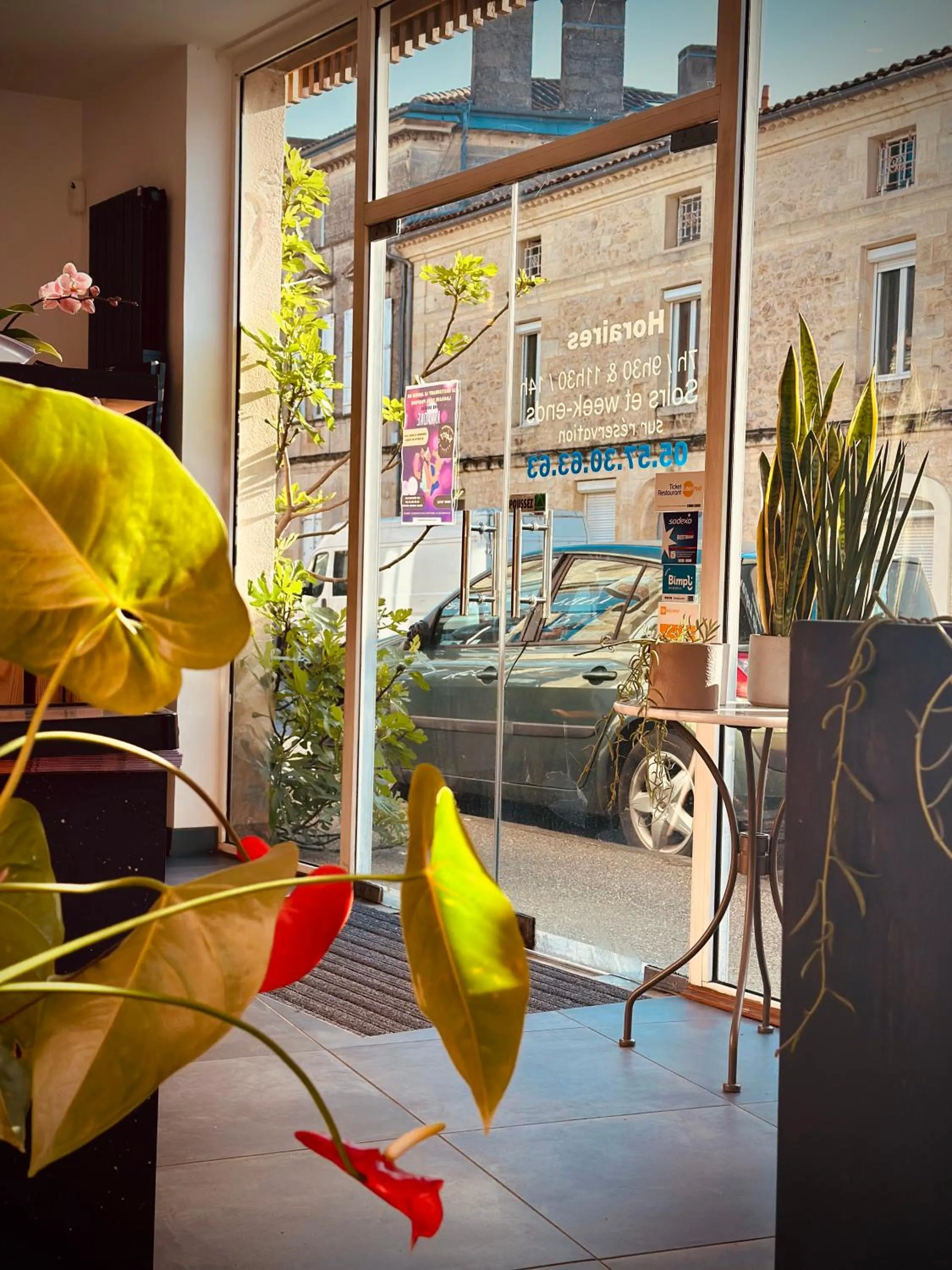 Lobby or reception in Hôtel Amaya