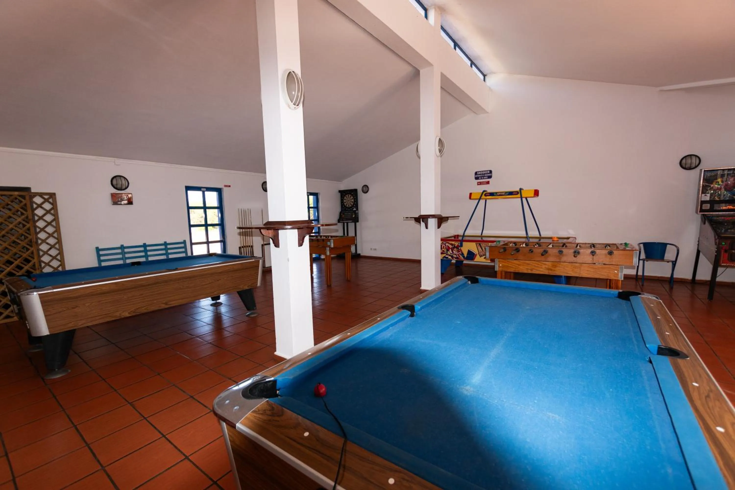 Game Room in Parque de Campismo Orbitur Sitava Milfontes