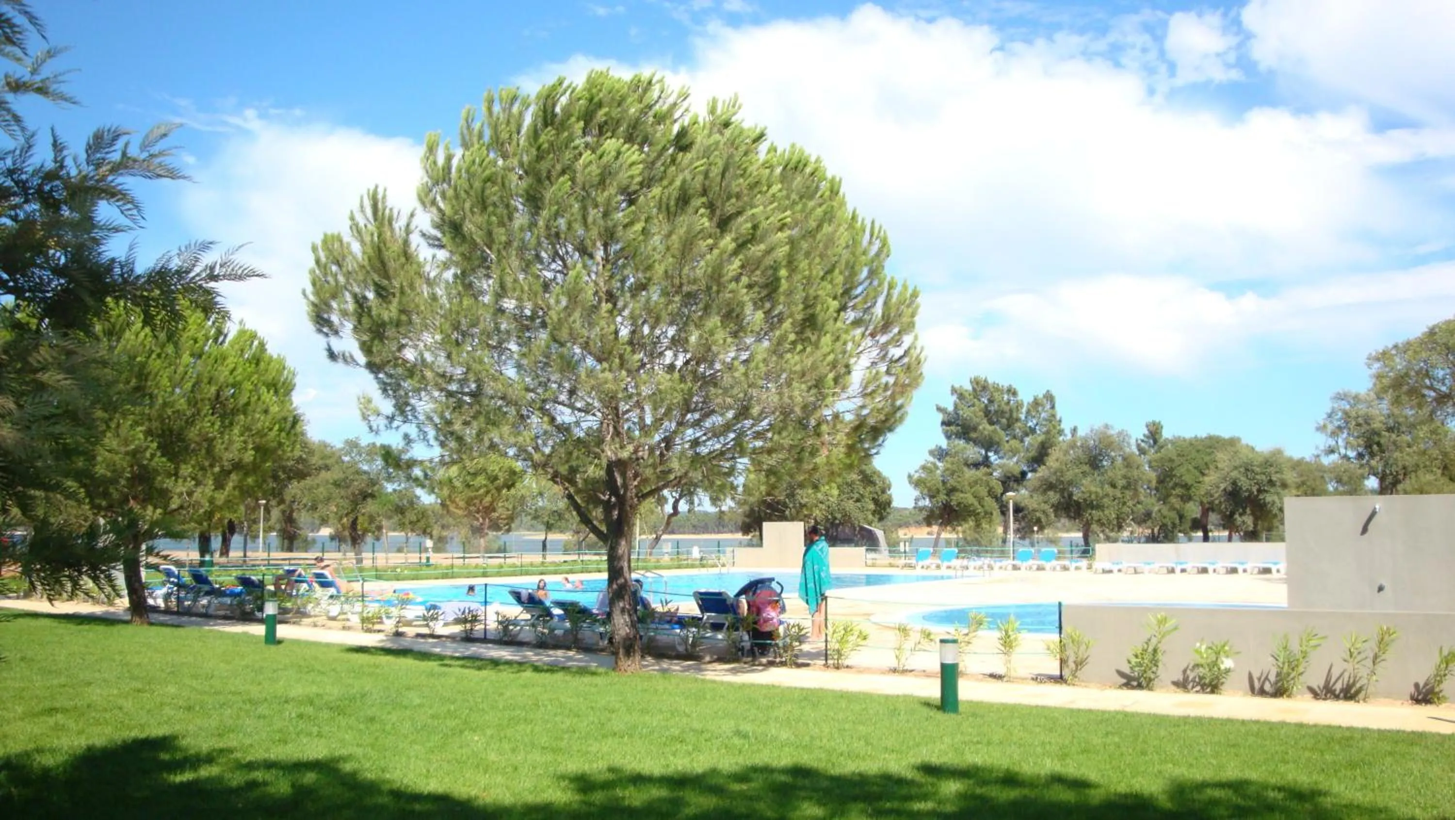 Swimming pool in Parque de Campismo Orbitur Montargil