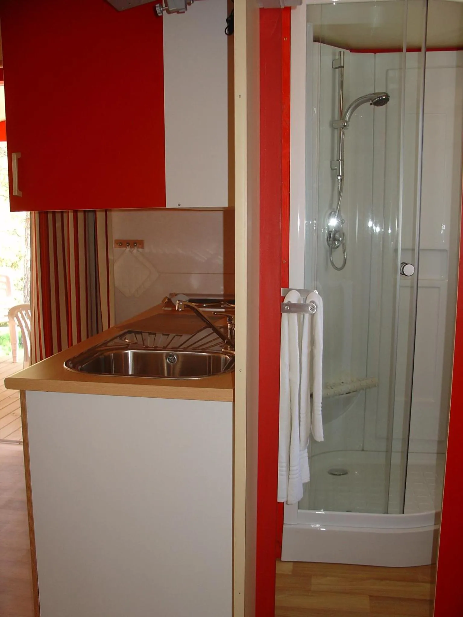 Shower in Parque de Campismo Orbitur Montargil