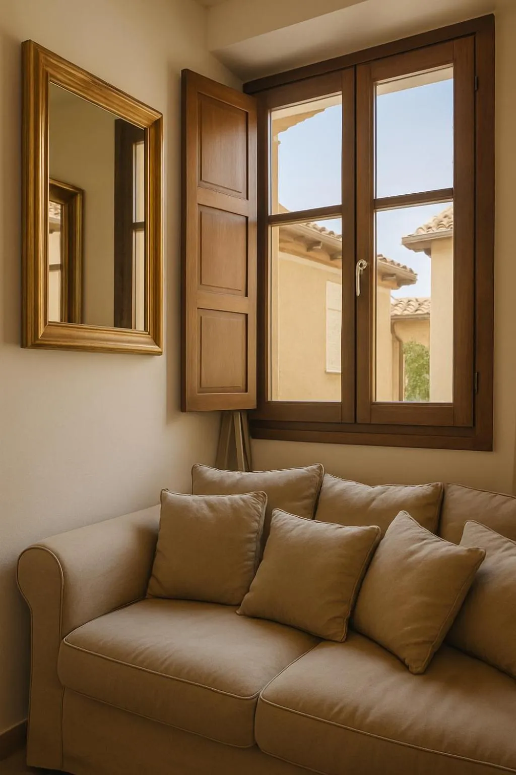 Living room in Smartmonki Sinagoga Entre la Catedral y Zocodover