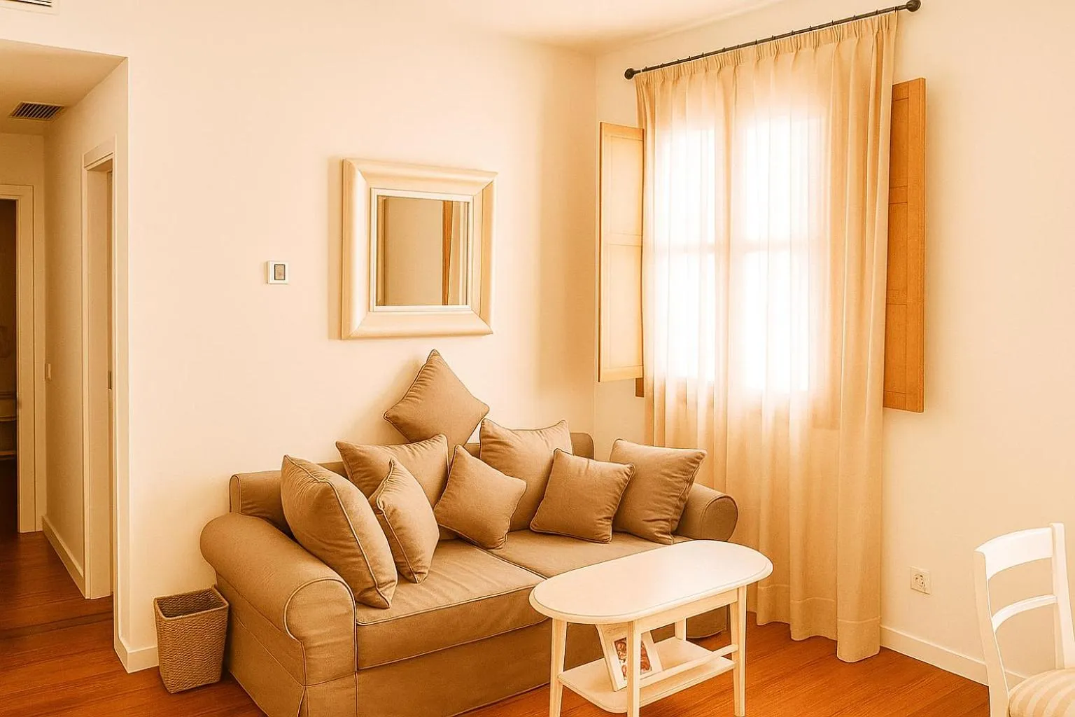 Living room in Smartmonki Sinagoga Entre la Catedral y Zocodover