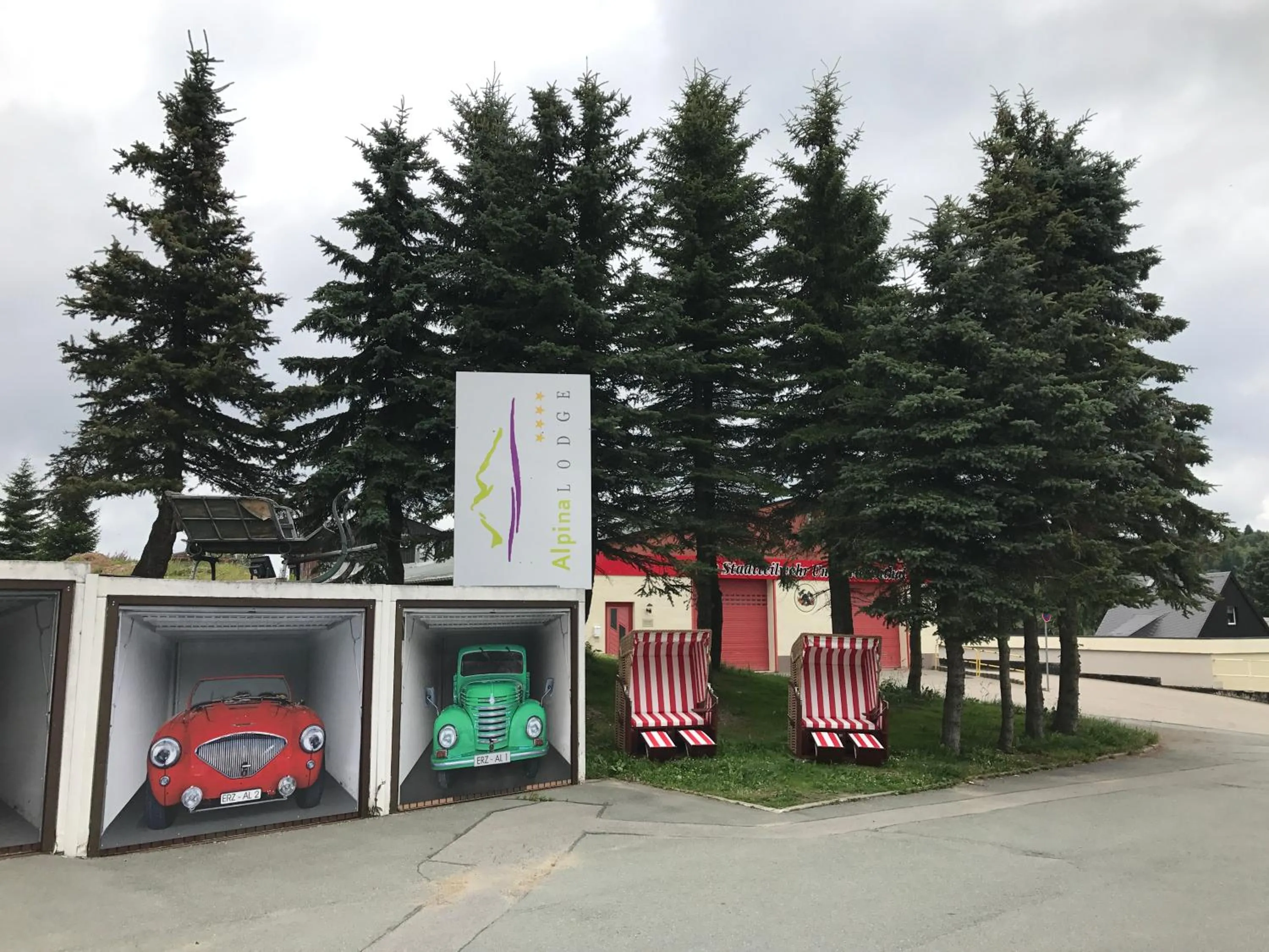 Property building in Alpina Lodge Hotel Oberwiesenthal