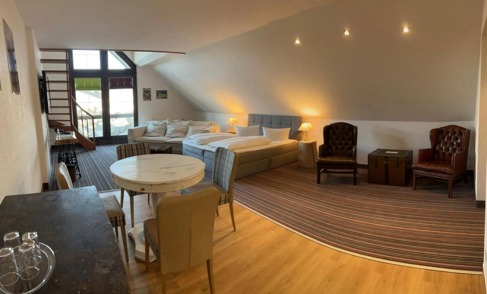 Living room in Alpina Lodge Hotel Oberwiesenthal