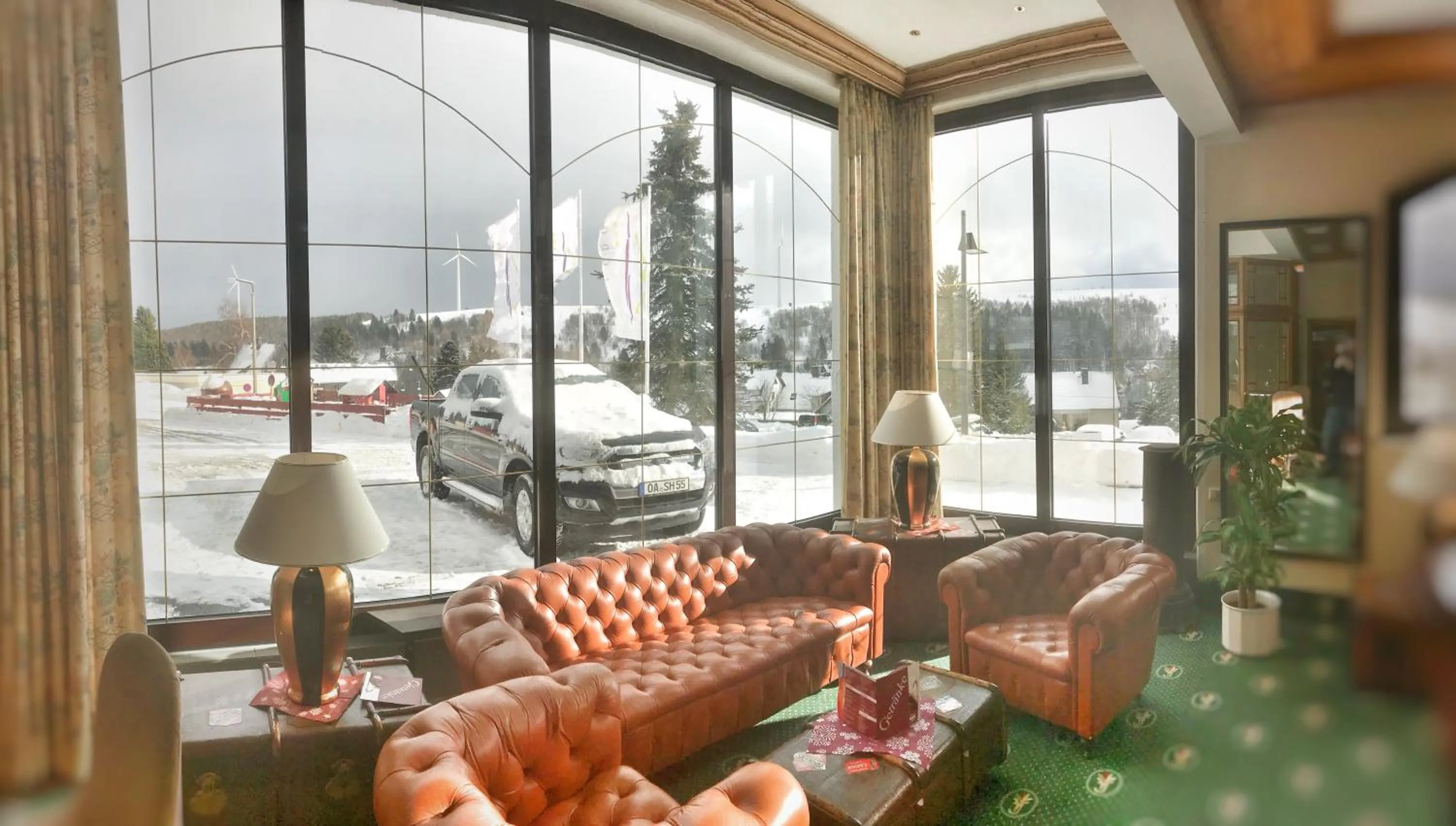 Winter in Alpina Lodge Hotel Oberwiesenthal