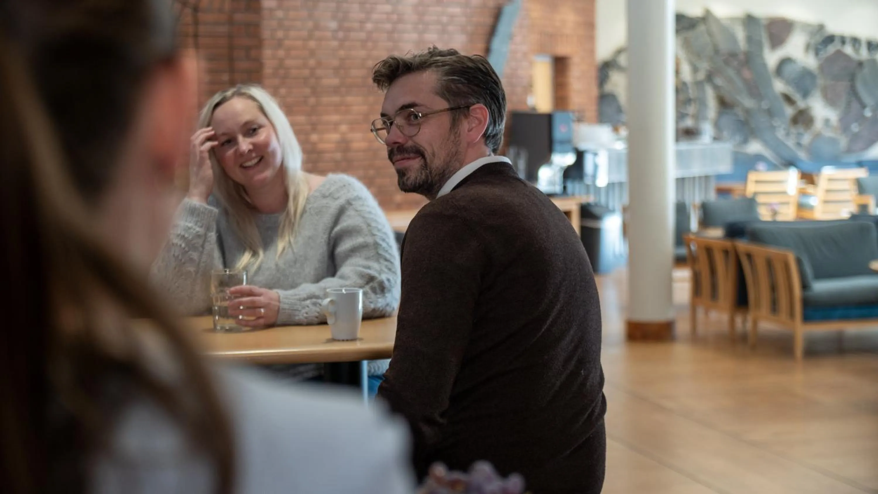 group of guests in Honne Hotell