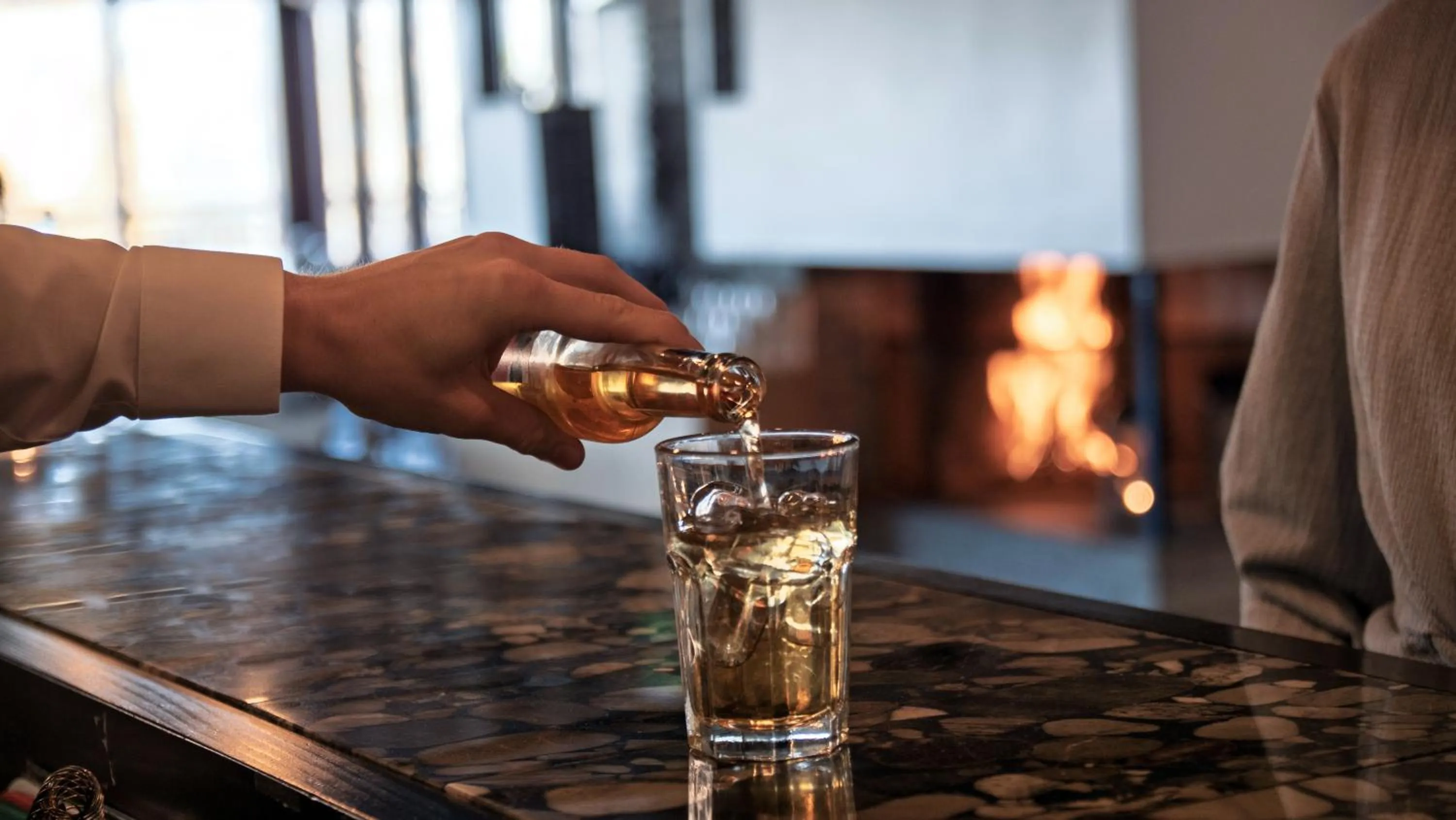 Lounge or bar in Honne Hotell