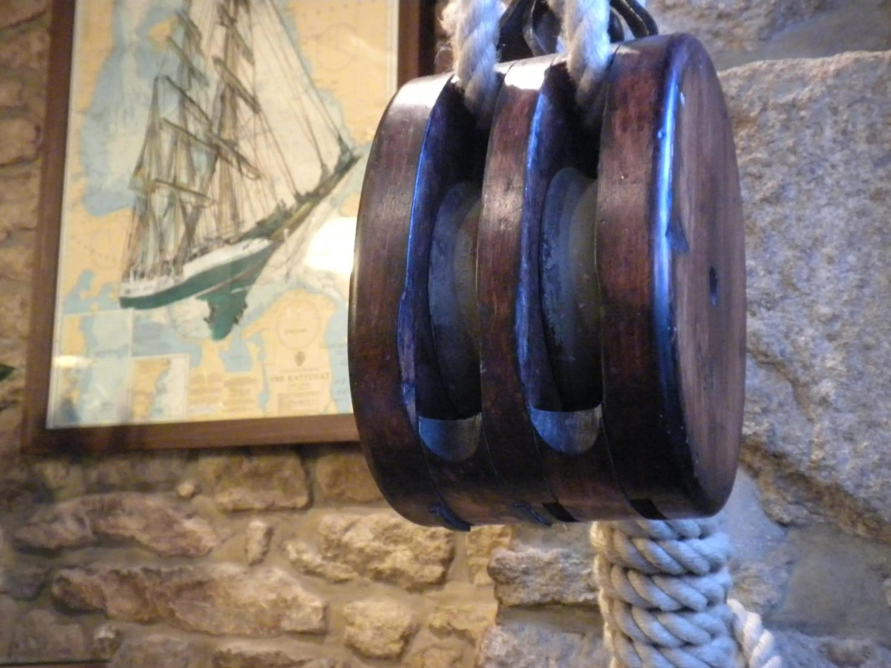 Decorative detail in Hotel Le Marin