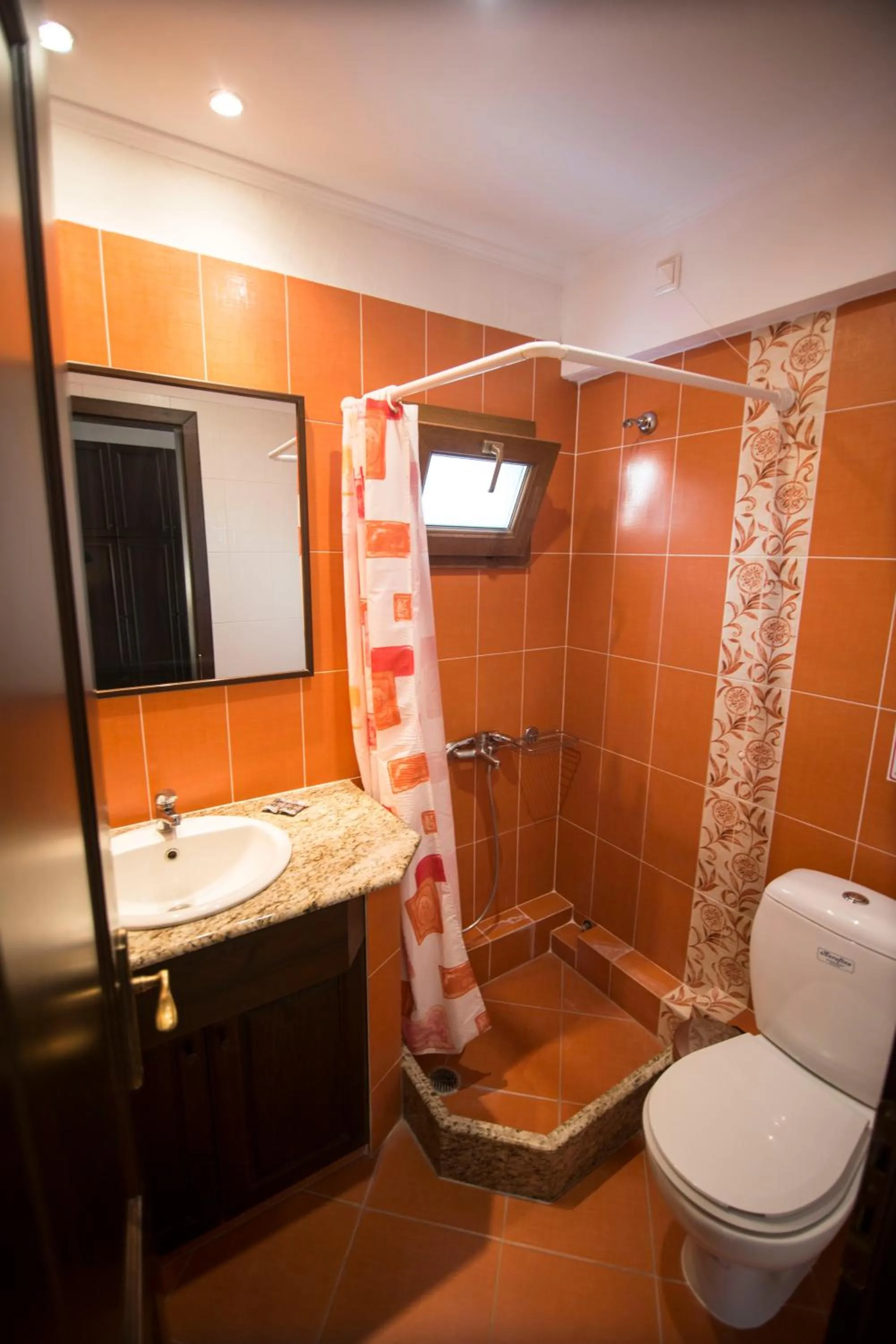 Bathroom in Afrodite Hotel Apartments