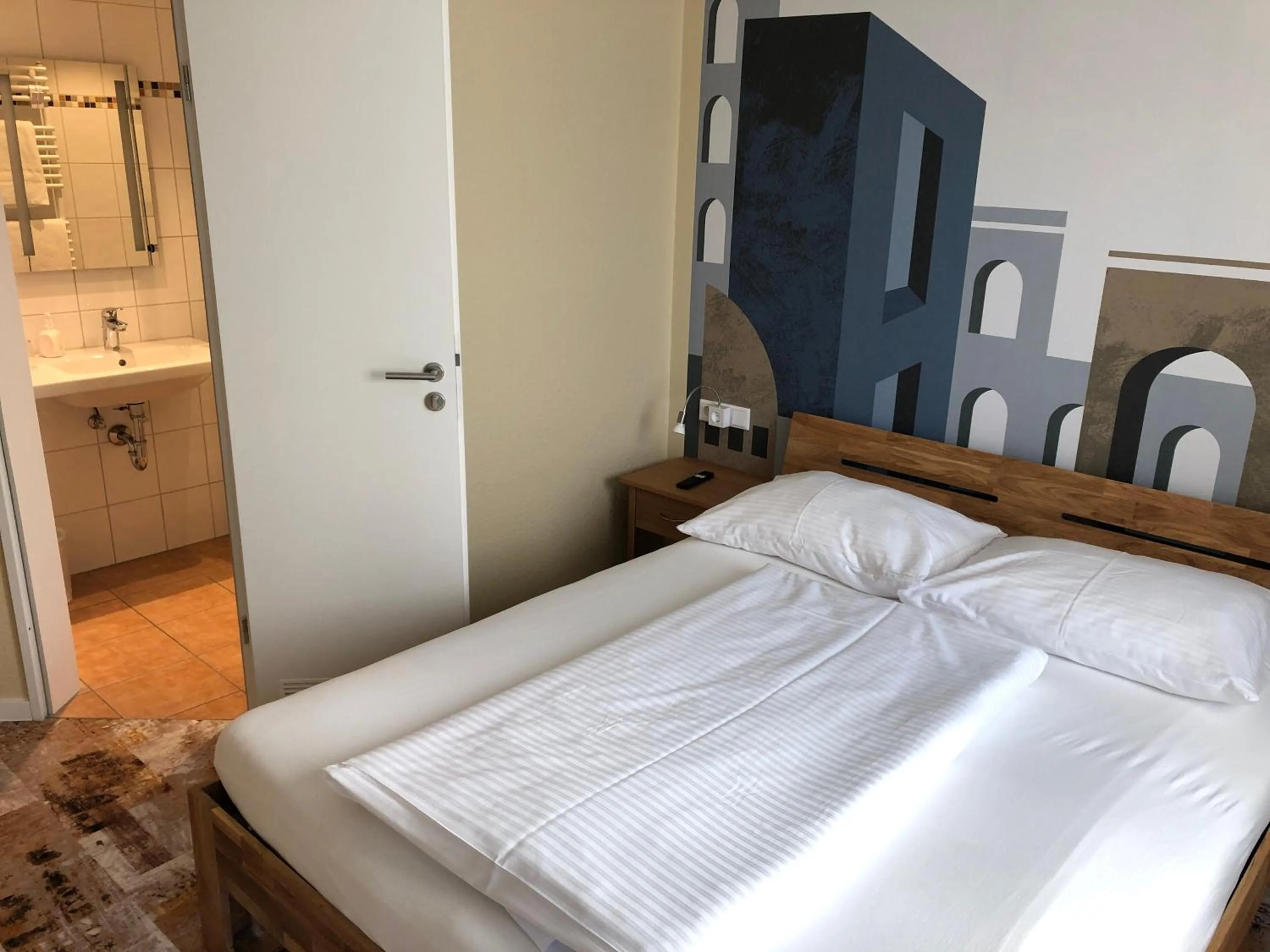 Bedroom, Bed in Hotel Hubertus Hamacher