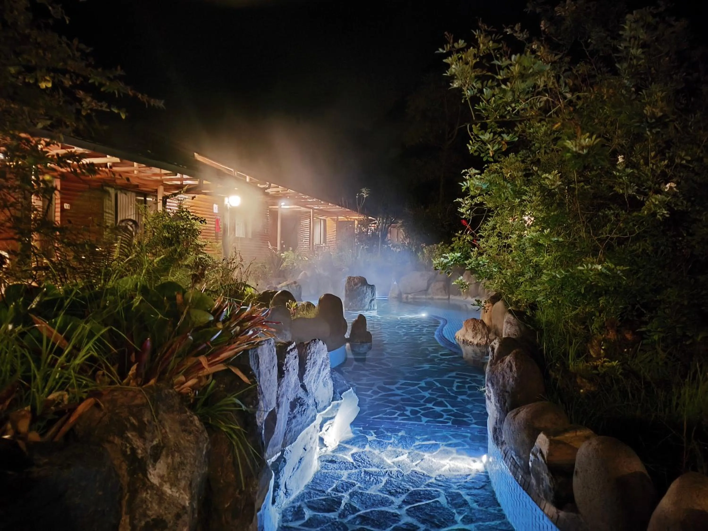 Pool view in Termas de Papallacta